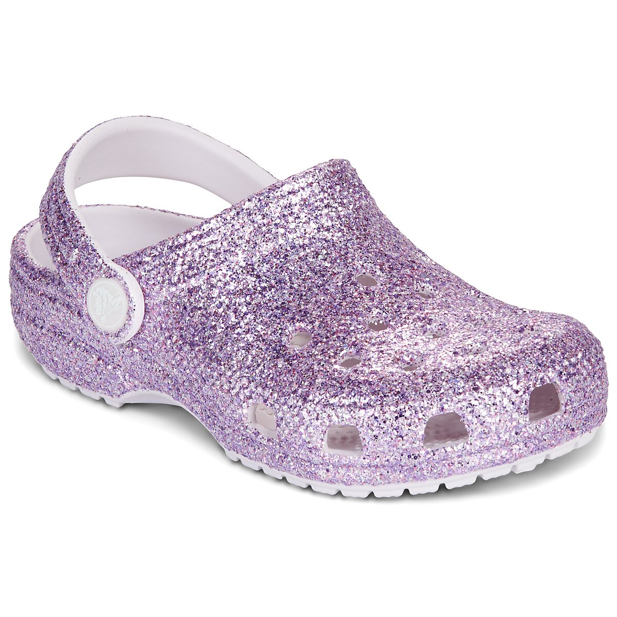 Crocs Pantofi Classic Chunky Glitter Clog K