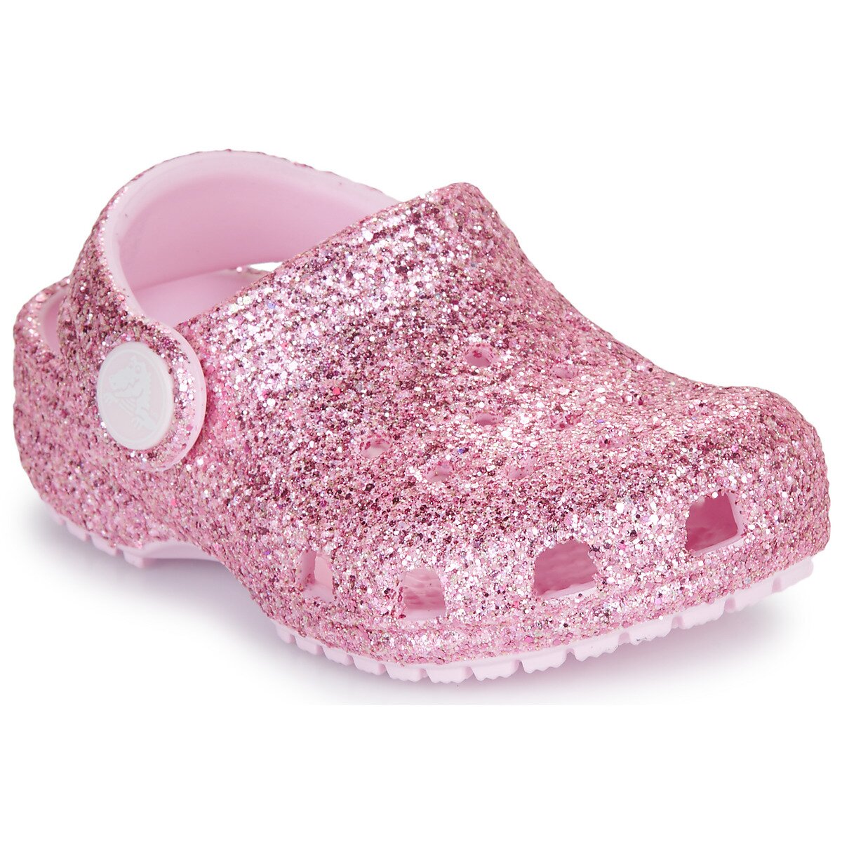 Crocs Pantofi Classic Chunky Glitter Clog T