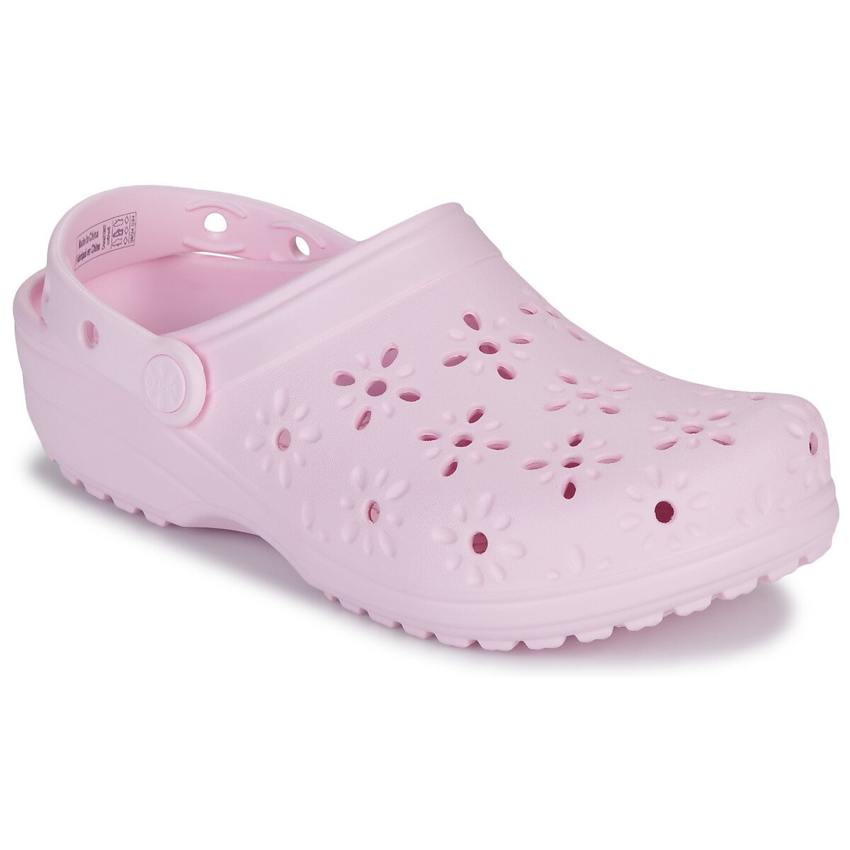 Crocs Pantofi Classic Floral Cut Out Clog