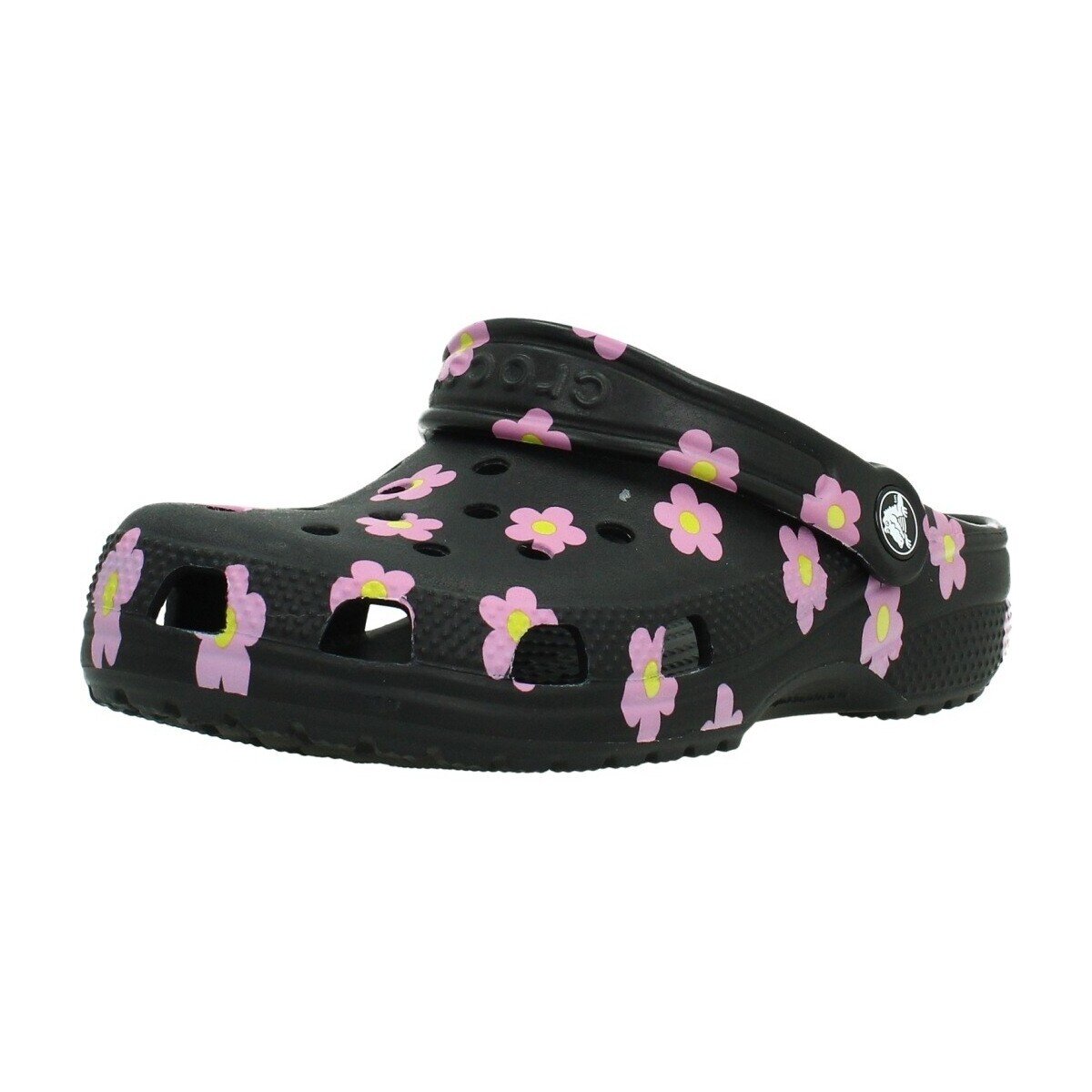 Crocs Pantofi Classic Flower Clog