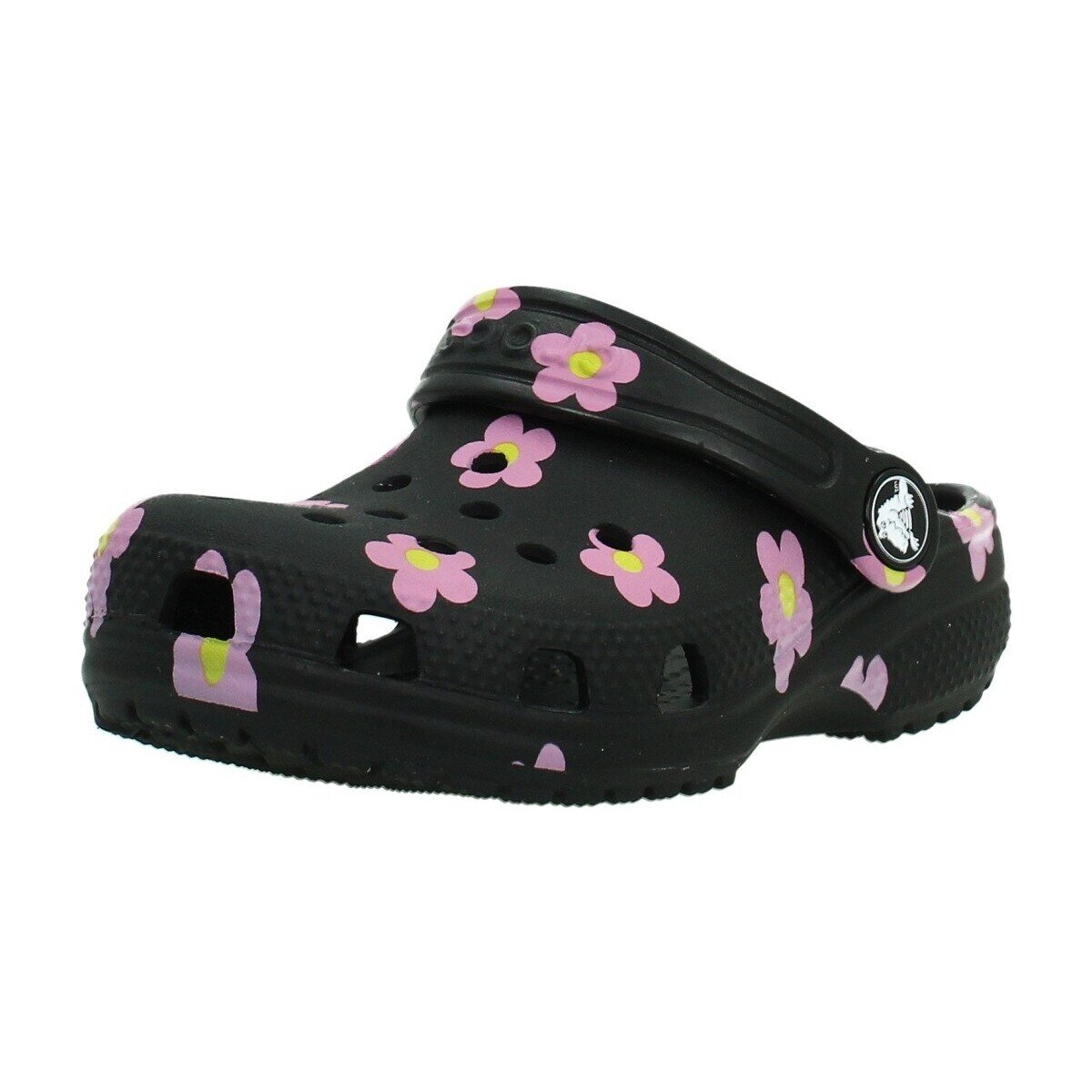 Crocs Pantofi Classic Flower Clog