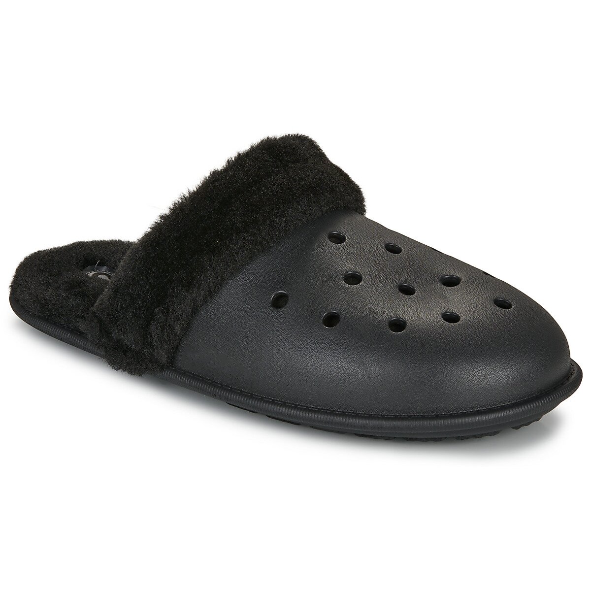 Crocs Pantofi Classic Fuzz Scuff