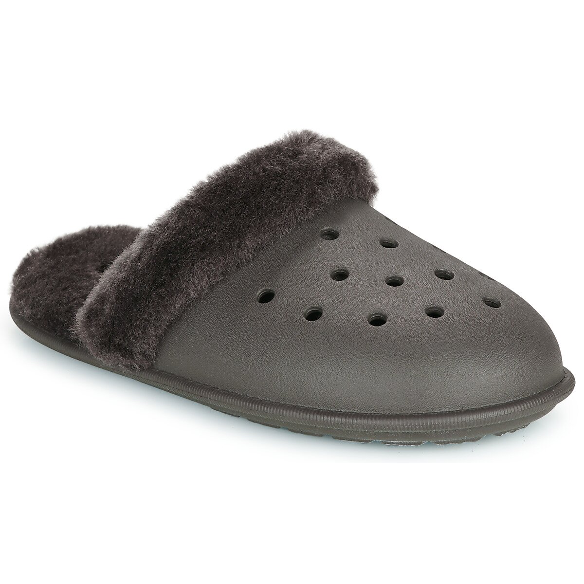 Crocs Pantofi Classic Fuzz Scuff