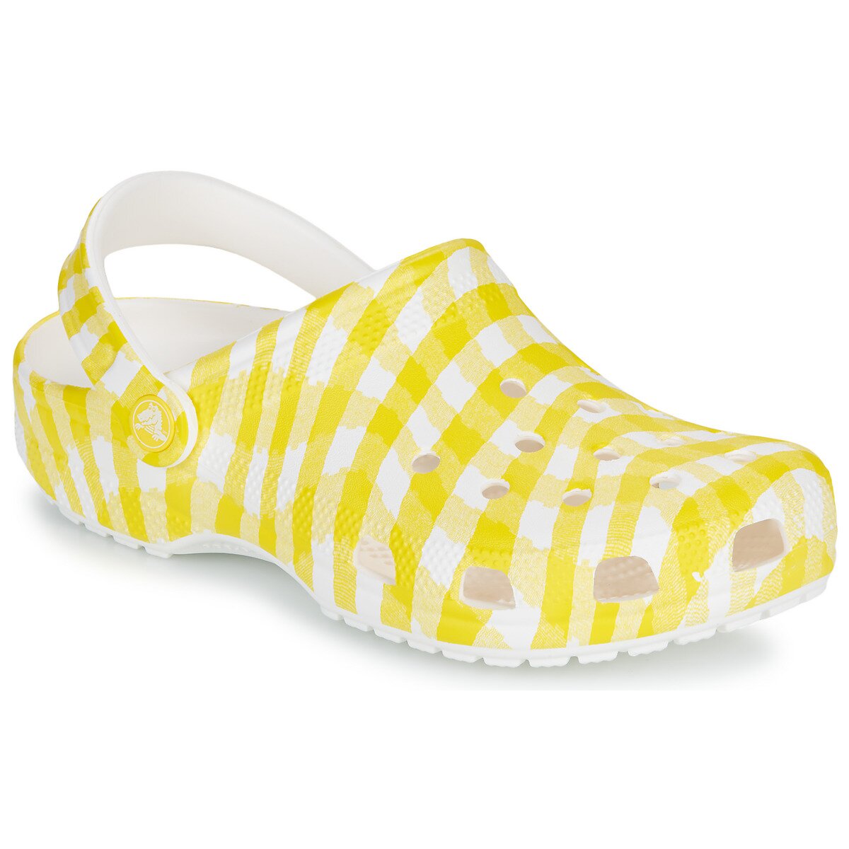Crocs Pantofi Classic Gingham Clog