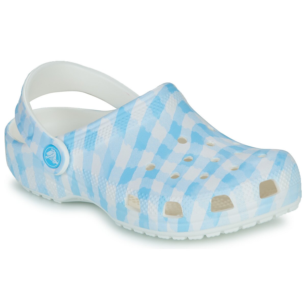 Crocs Pantofi Classic Gingham Clog K