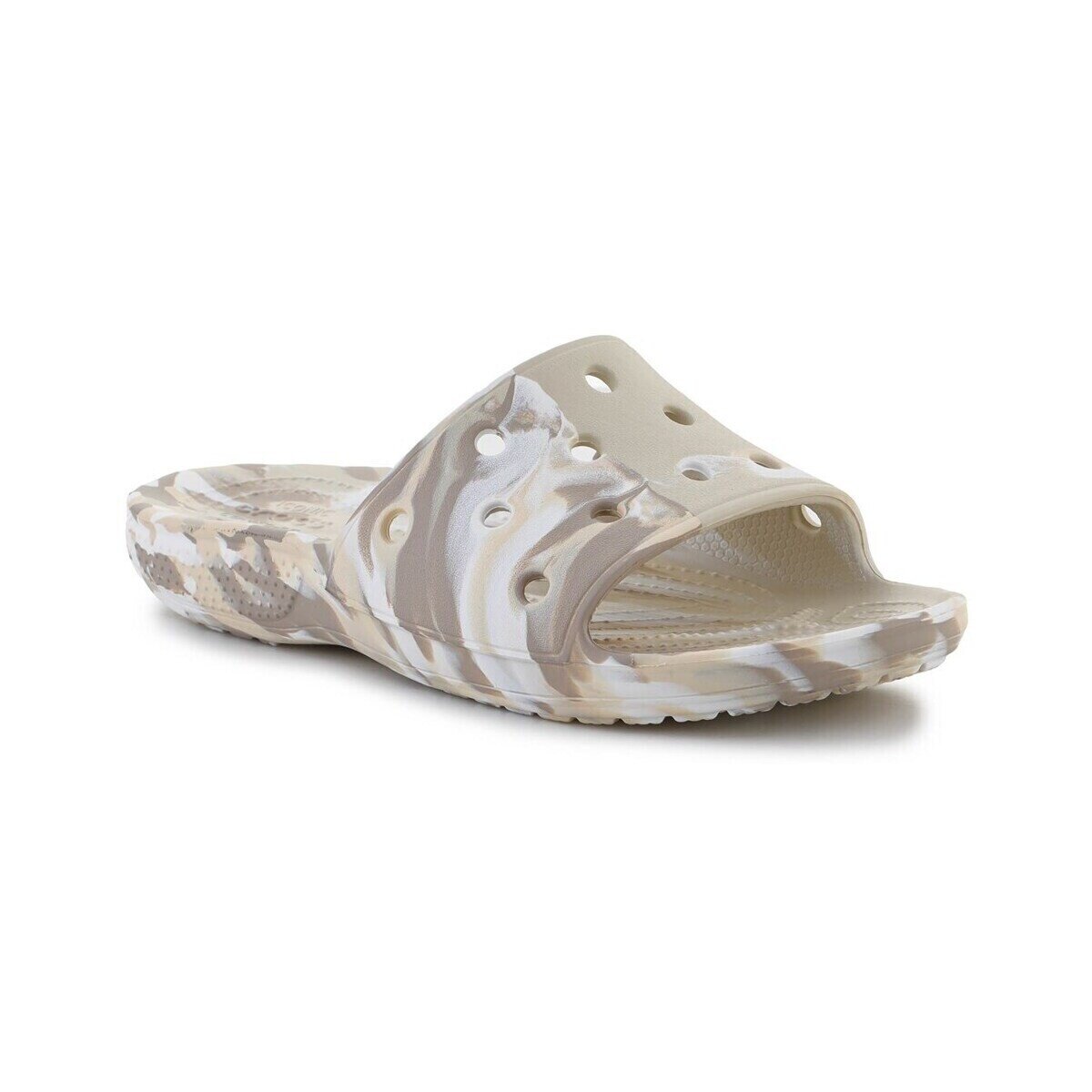 Crocs Pantofi Classic Marbled Slide