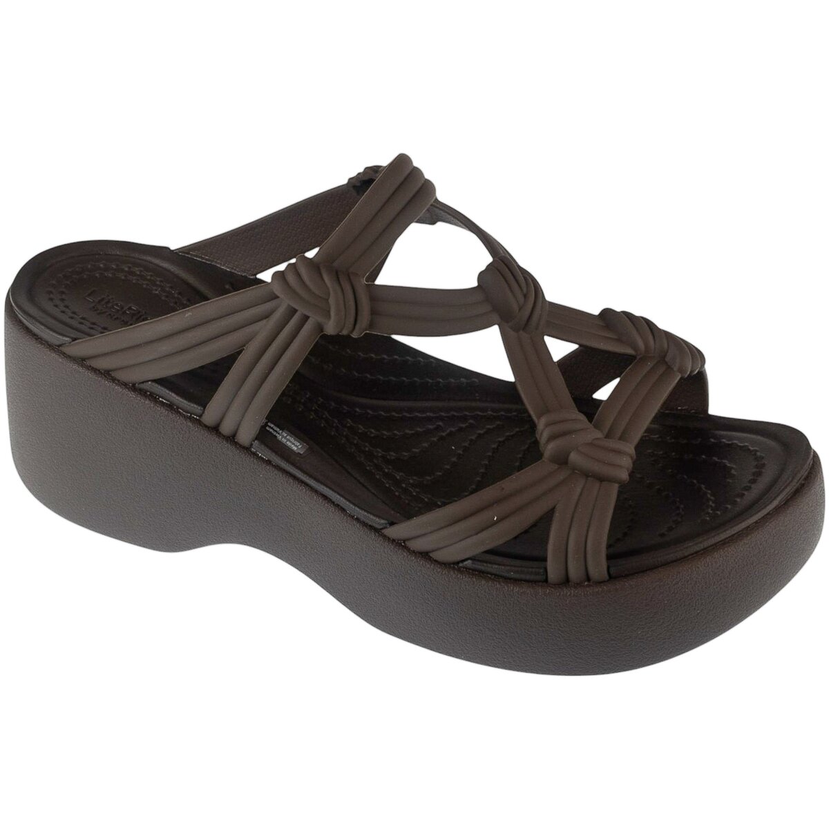 Crocs Pantofi Classic Platform Dipped Buckle Clog