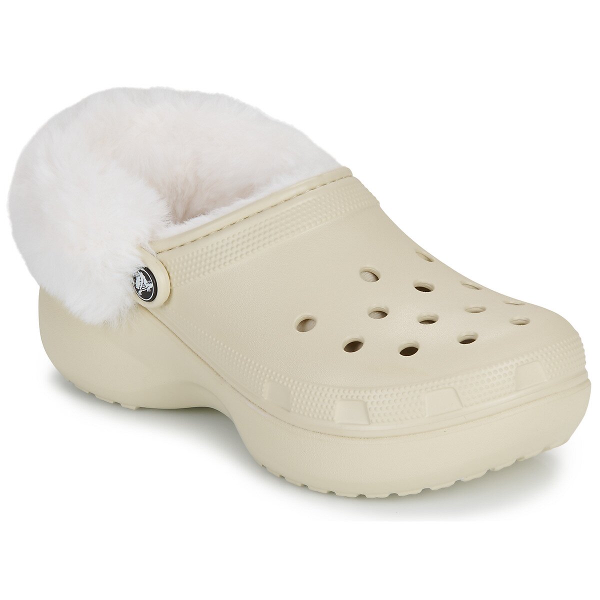 Crocs Pantofi CLASSIC PLATFORM FUZZ LINED CG