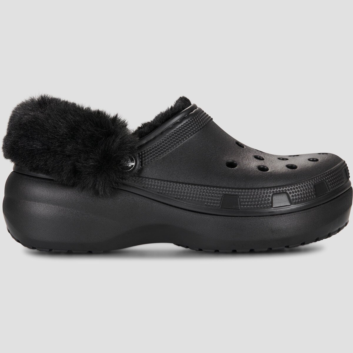 Crocs Pantofi CLASSIC PLATFORM FUZZ LINED CG
