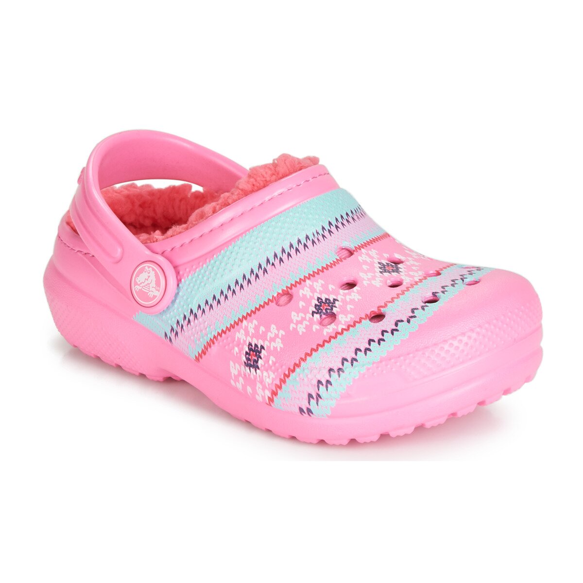 Crocs Pantofi CLASSIC PRINTED LINED CLOG K