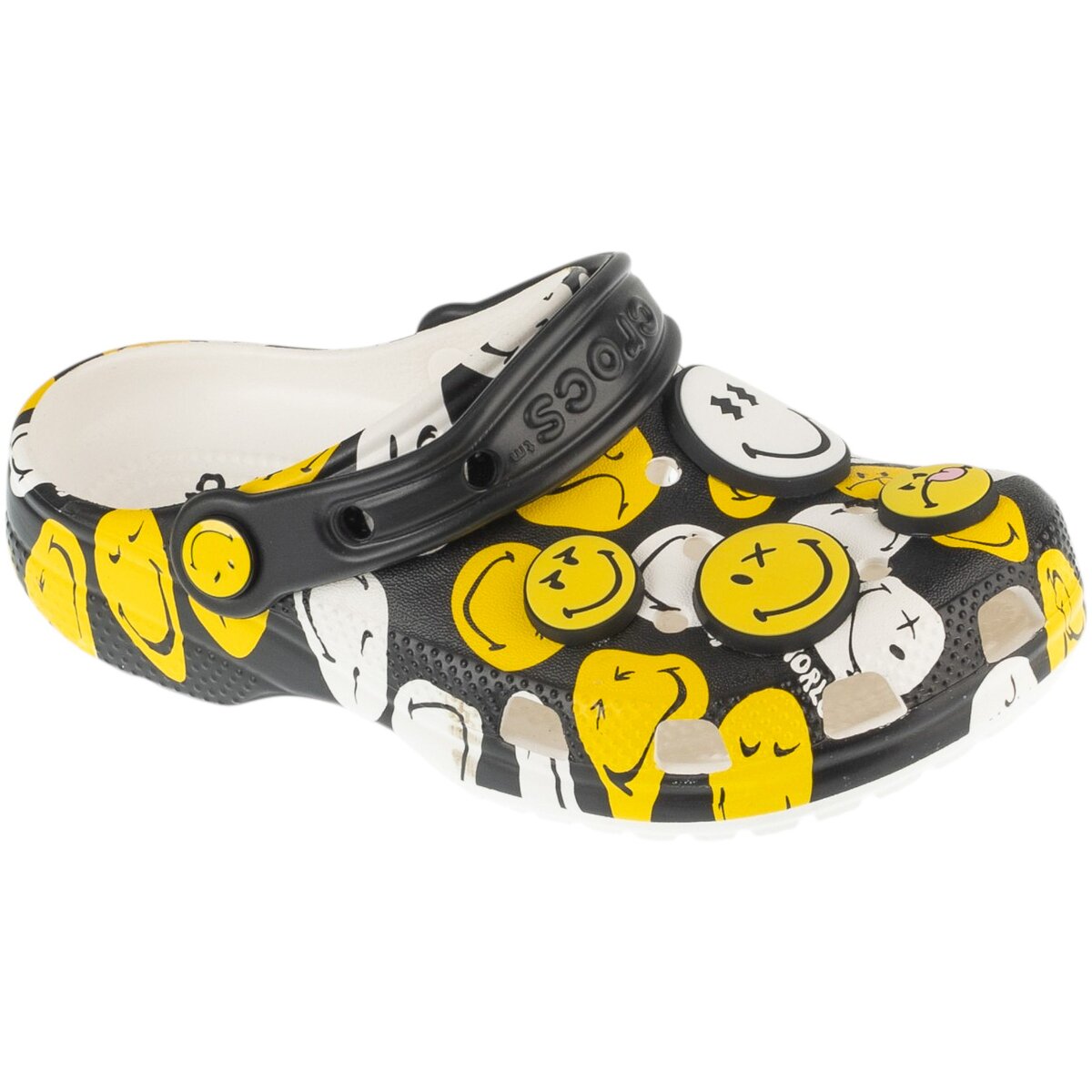 Crocs Pantofi Classic Smiley Clog K