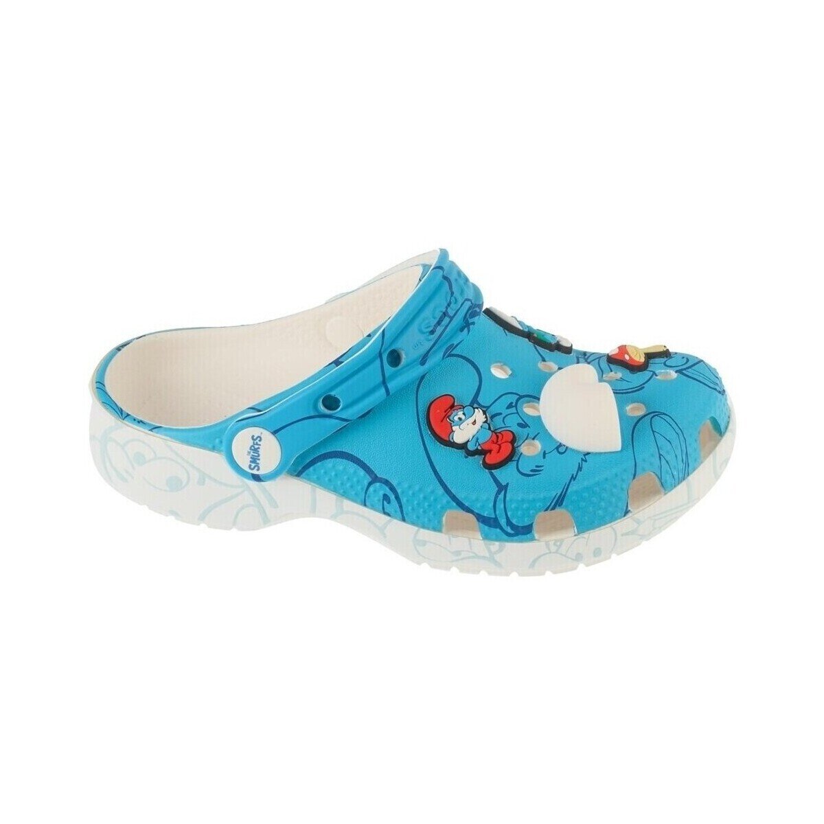 Crocs Pantofi Classic Smurfs