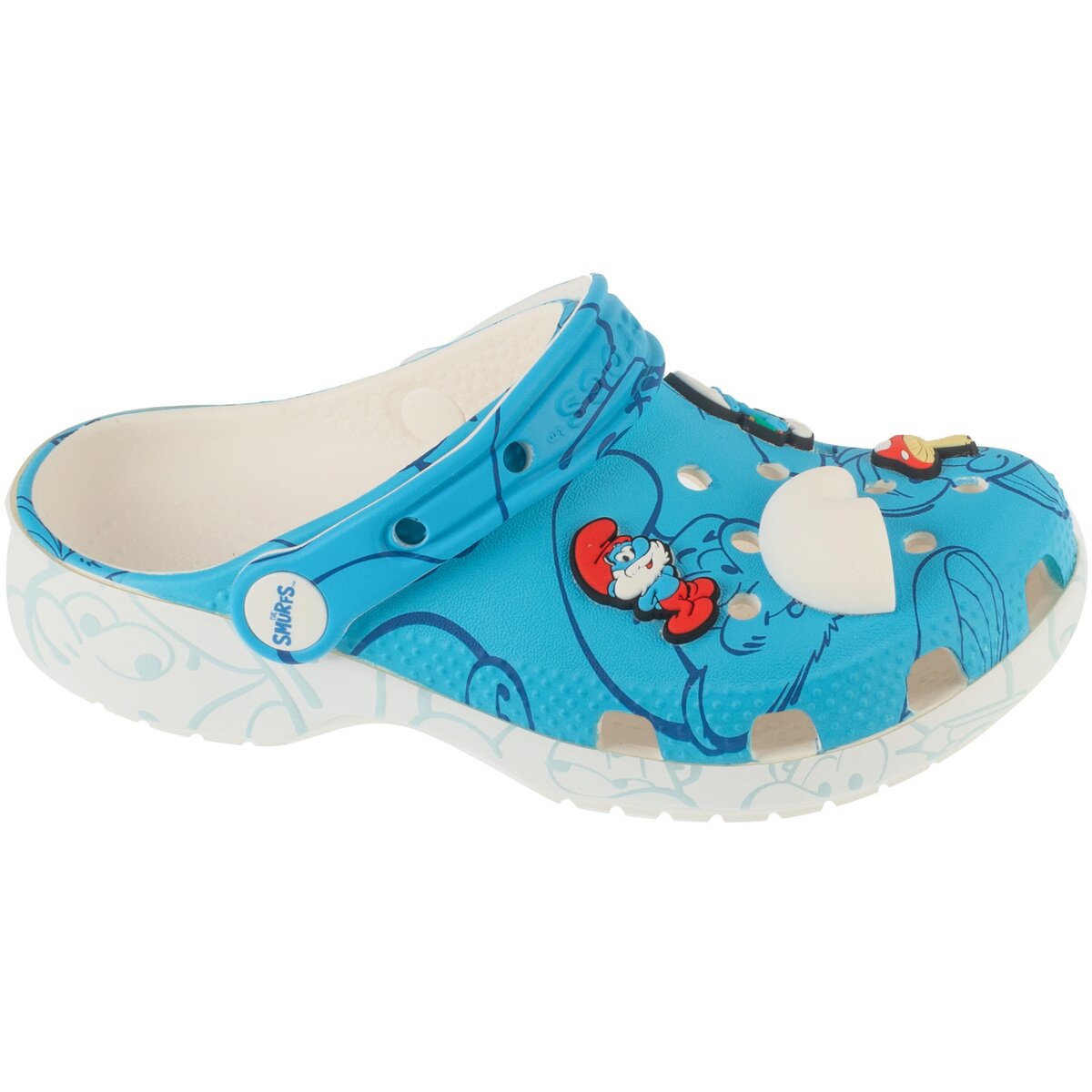 Crocs Pantofi Classic Smurfs Clog Kids