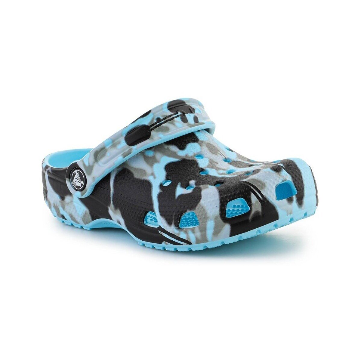 Crocs Pantofi Classic Spray Camo Clog Kids