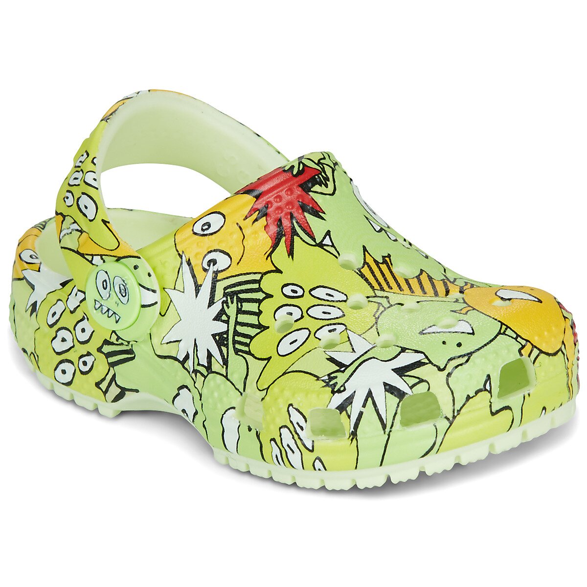 Crocs Pantofi Clsc Glow Monster Camo Clog T