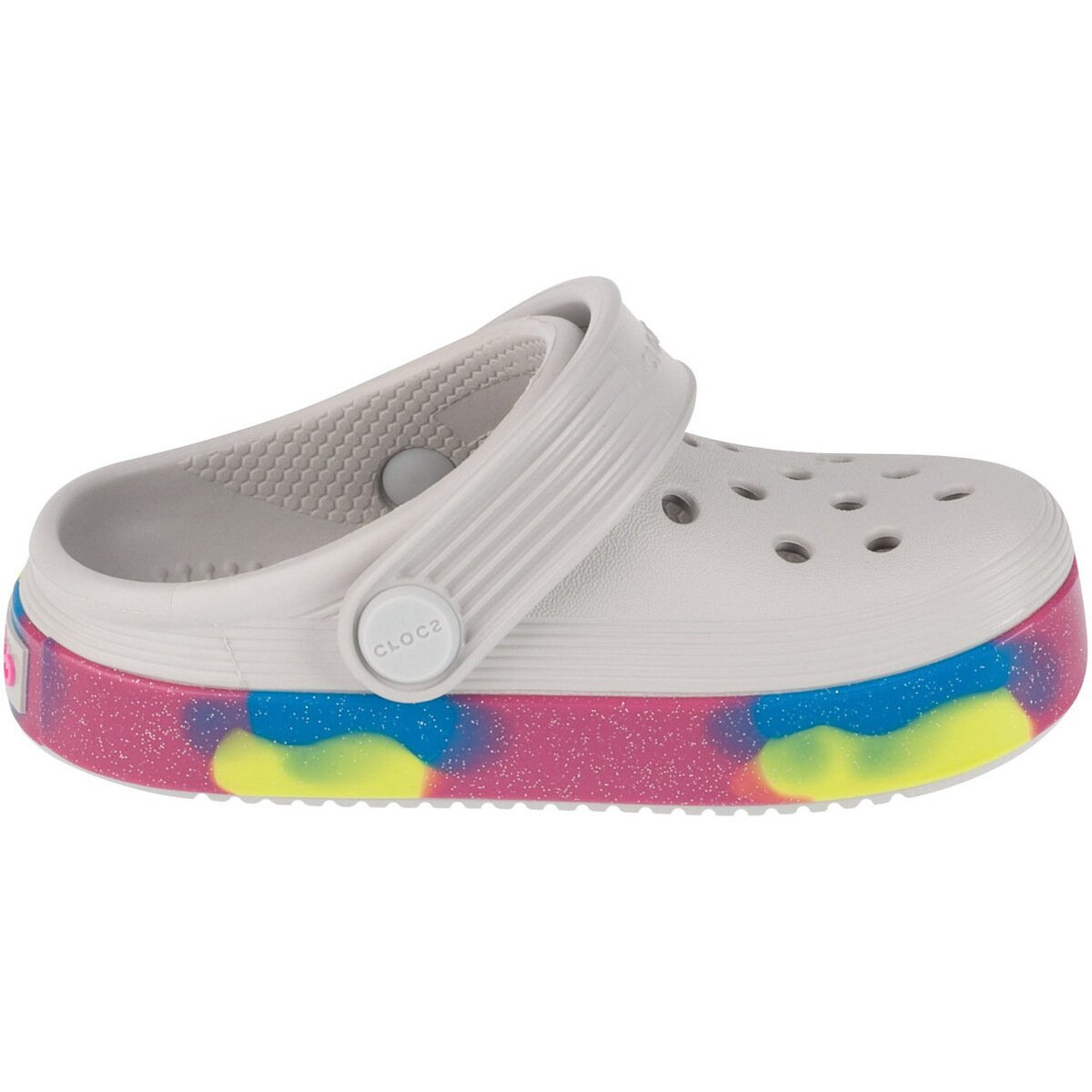 Crocs Pantofi Off Court Glitter Band Clog T