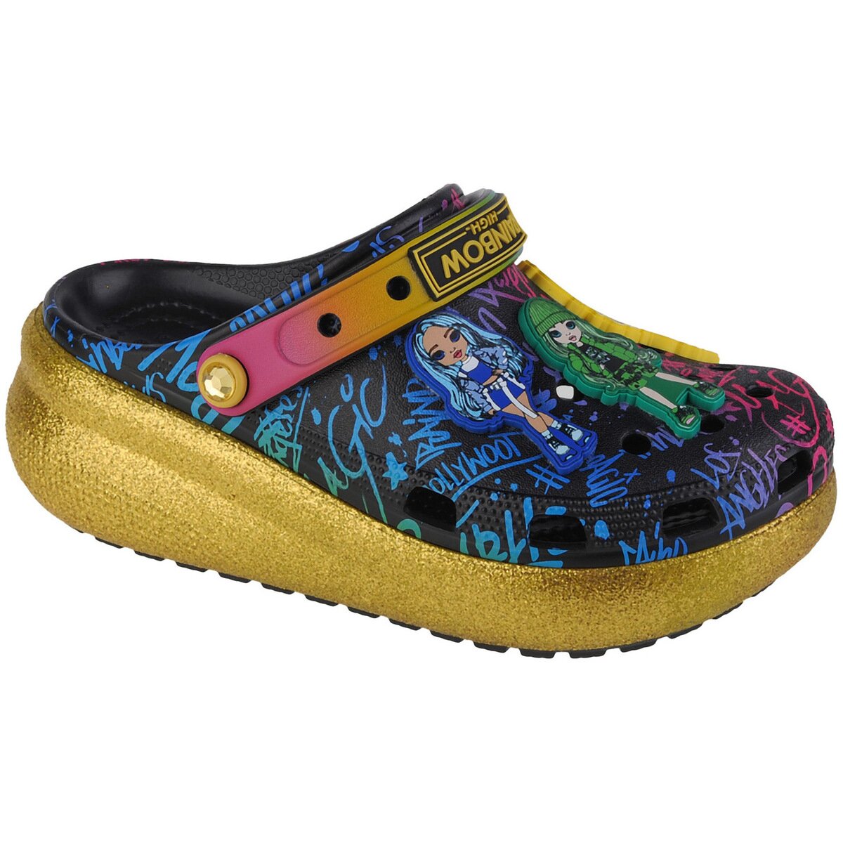 Crocs Pantofi Rainbow High Cutie Crush Kids Clog