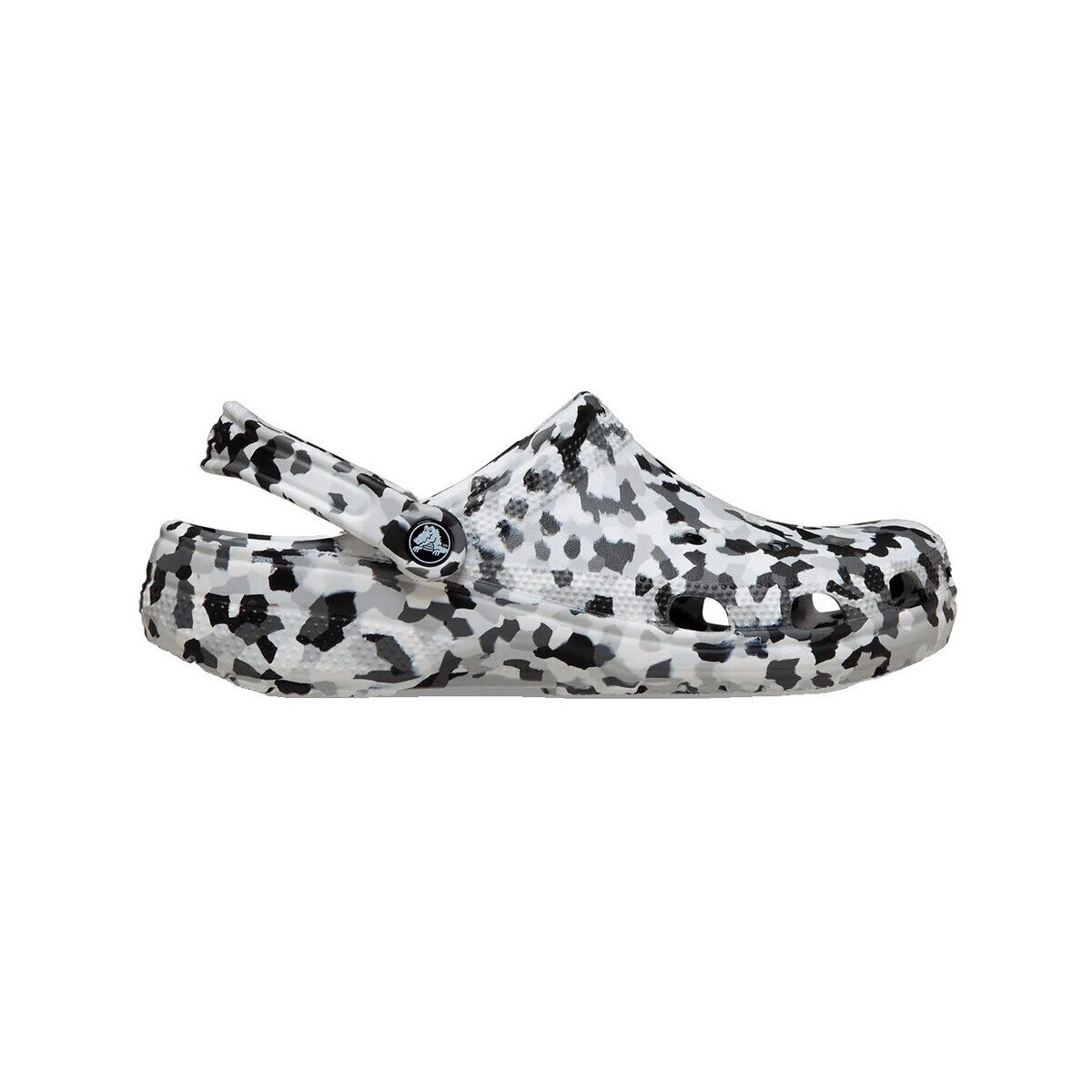 Crocs Pantofi Sabots Classic Confetti blanc léger et confortable