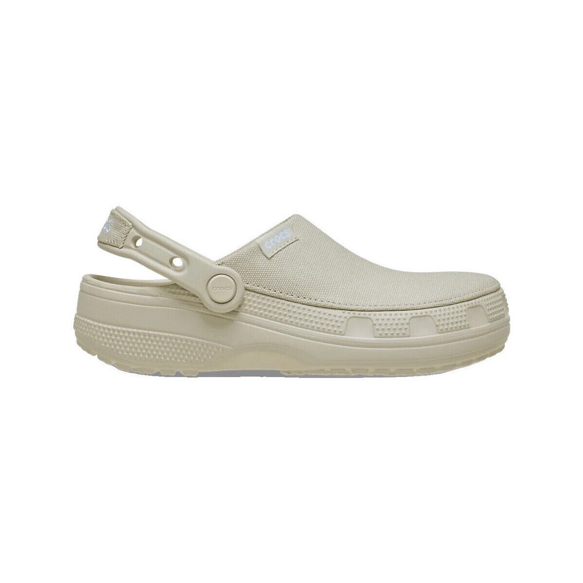 Crocs Pantofi Sabots Classic Crafted tige en toile beige