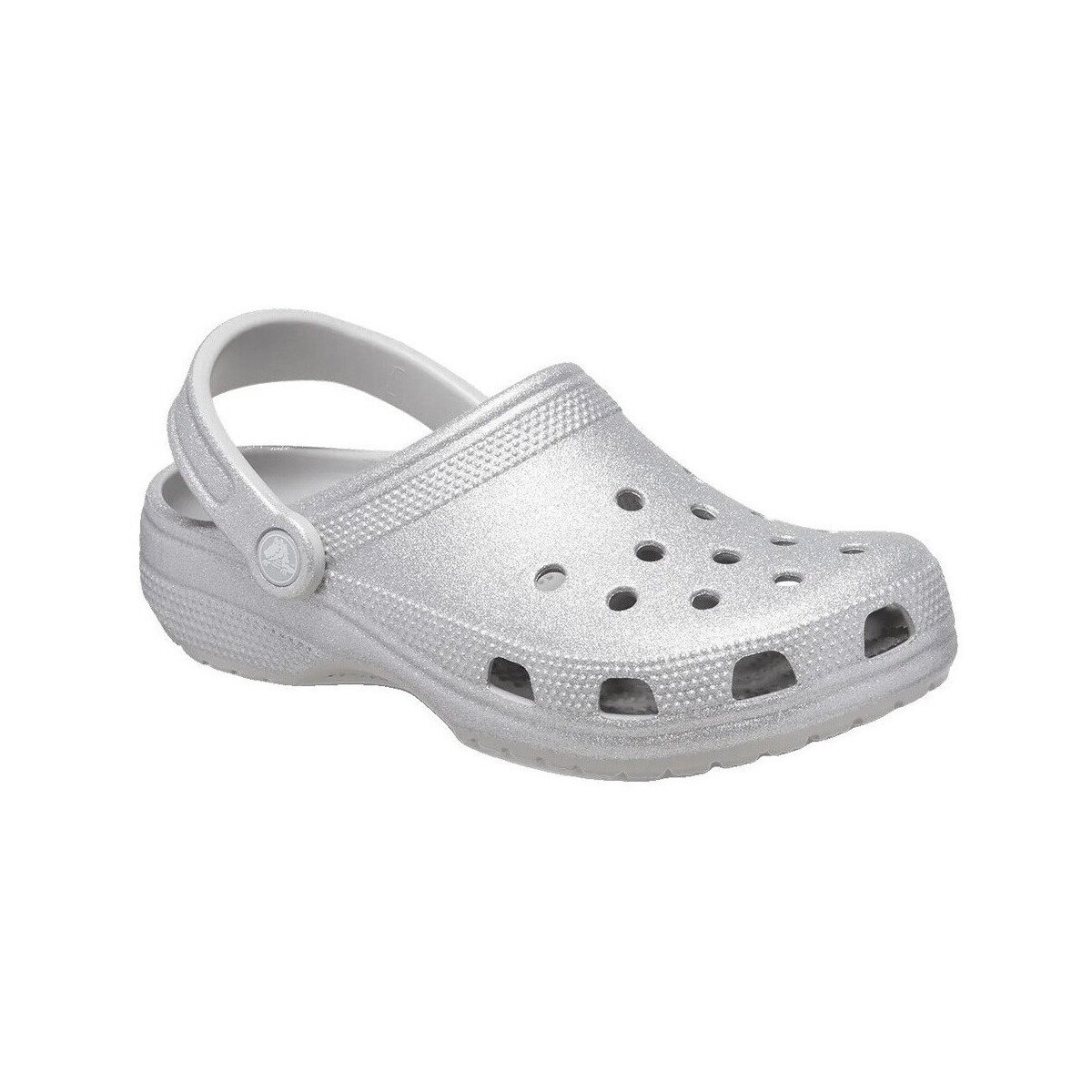 Crocs Pantofi Sabots Classic Glitter Clog finition scintillante