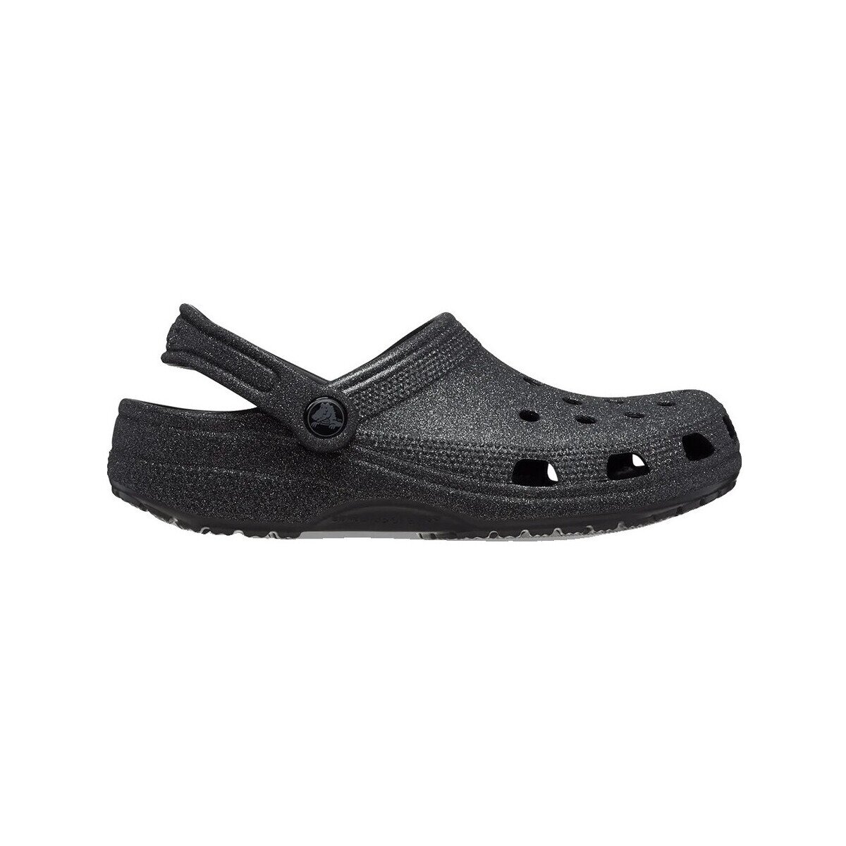 Crocs Pantofi Sabots Classic Glitter finition brillante