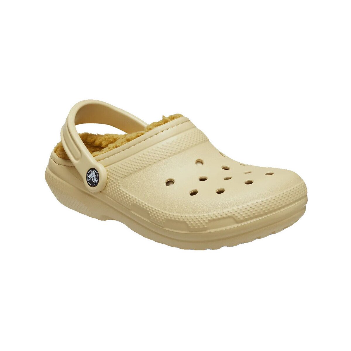 Crocs Pantofi Sabots Classic Lined fausse fourrure