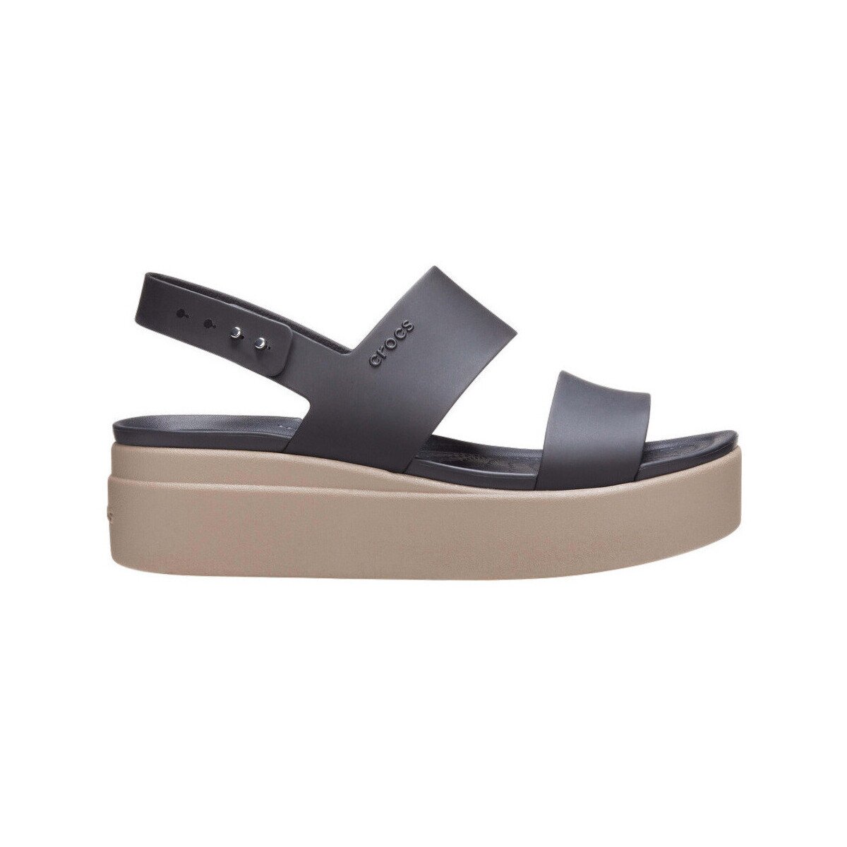 Crocs Pantofi Sandales Brooklyn Low Wedge synthétique