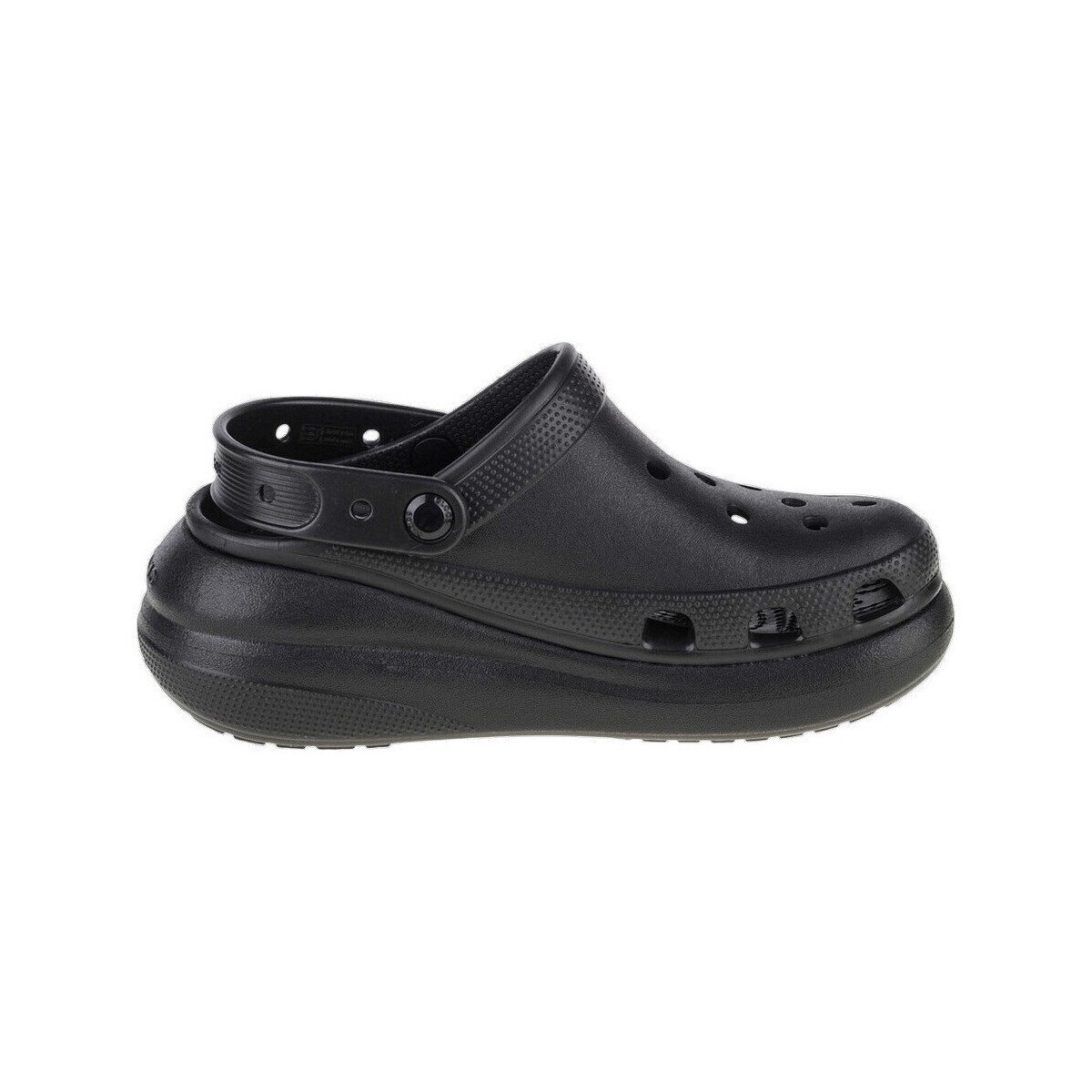 Crocs Pantofi Sandales Classic Crush Clog hauteur supplémentaire