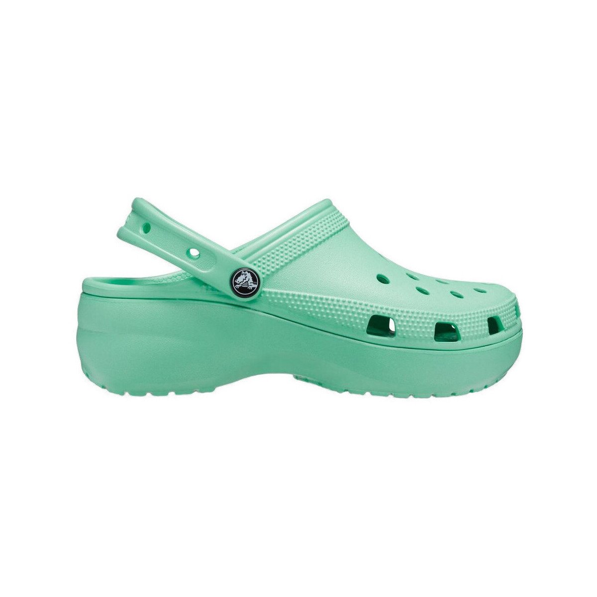 Crocs Pantofi Sandales Classic Platform vert
