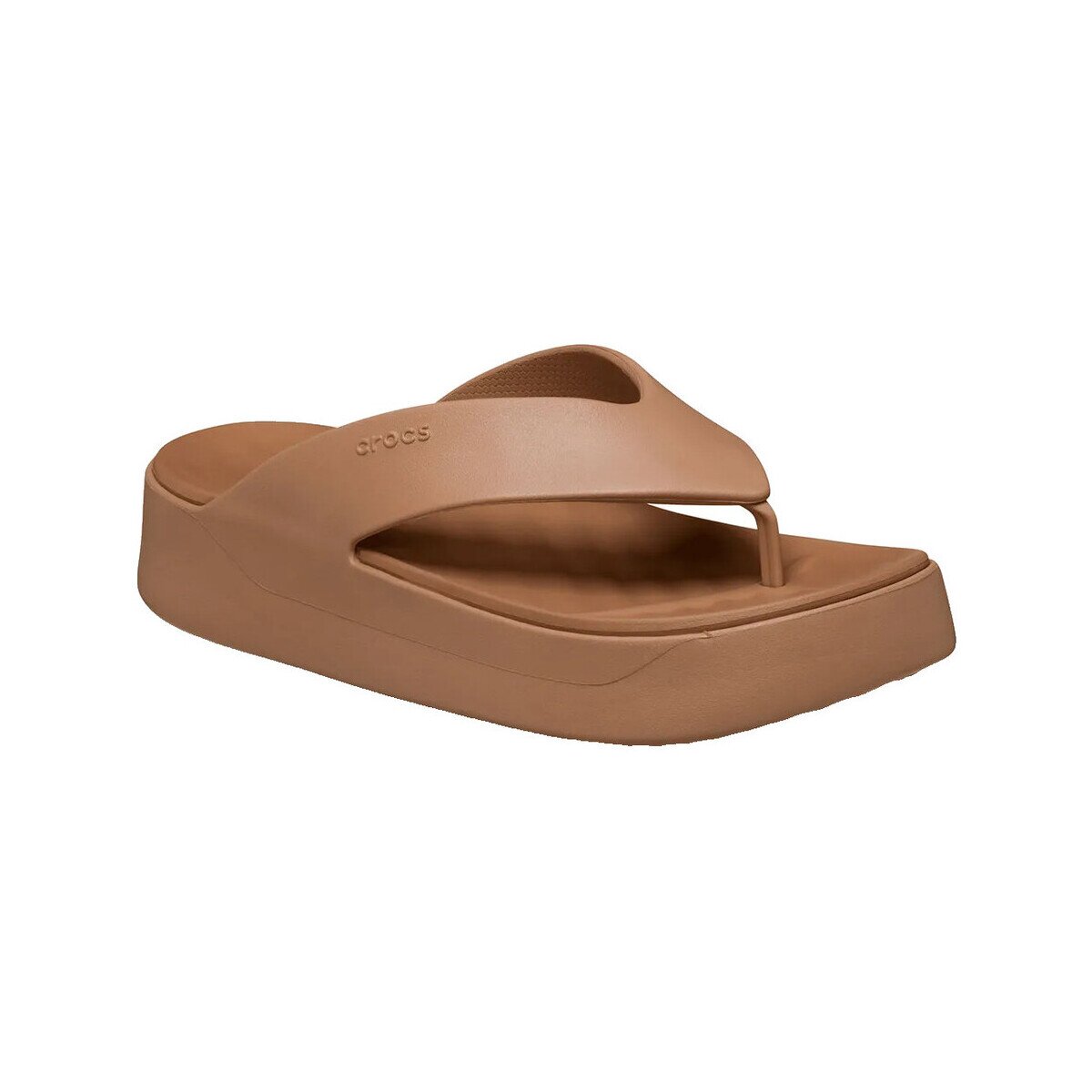 Crocs Pantofi Sandales Getaway Platform marron