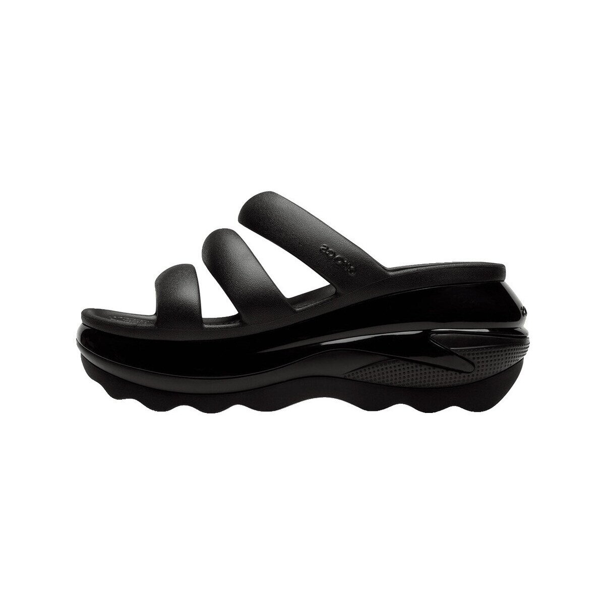 Crocs Pantofi Sandales Mega Crush Triple Strap mousse