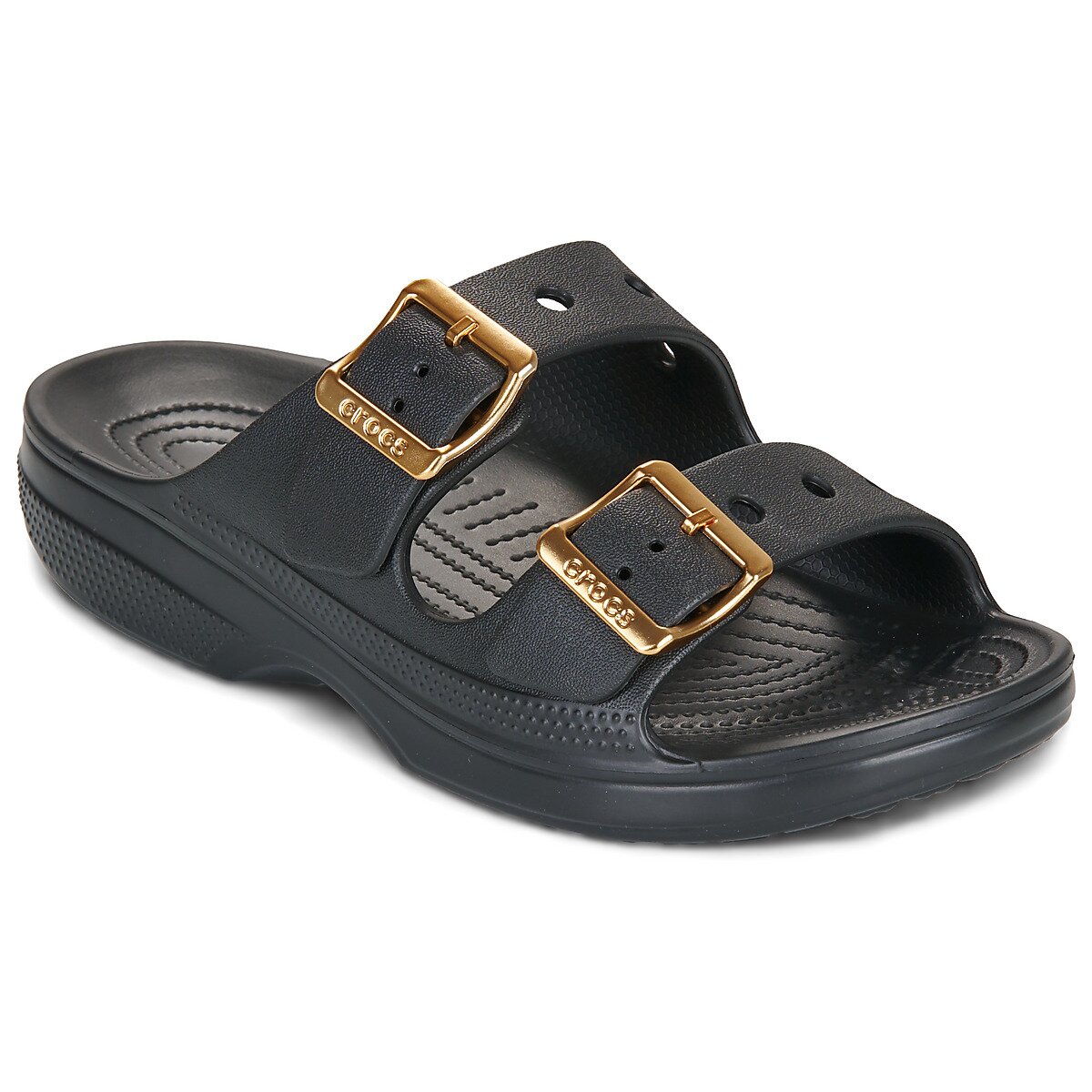 Crocs Pantofi SATURDAY METALLIC BUCKLE SANDAL W