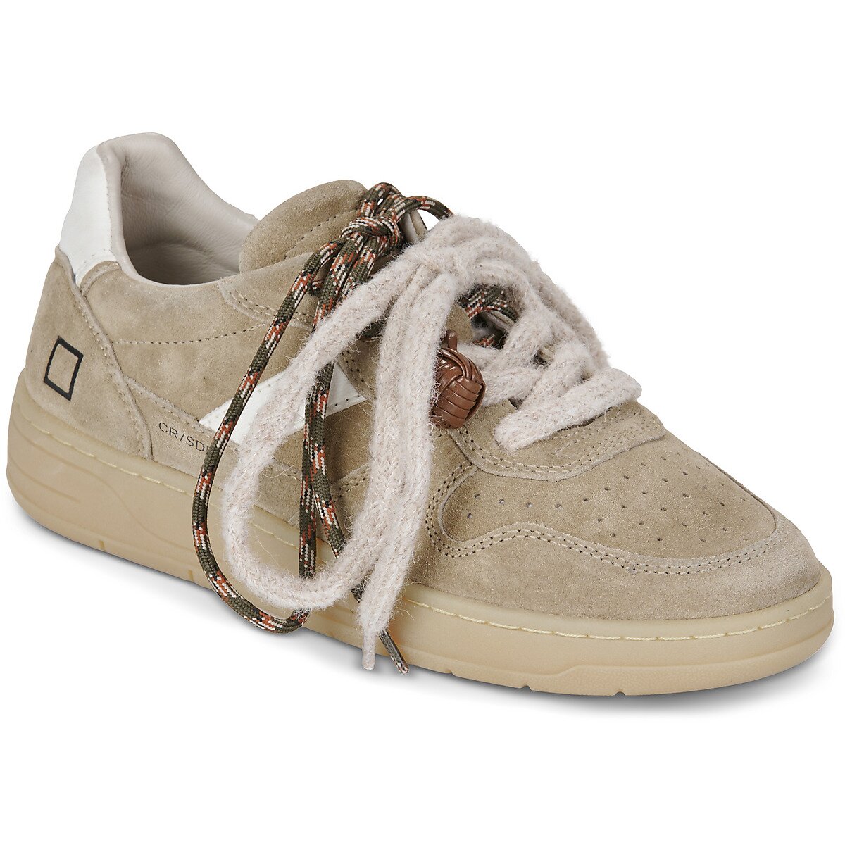 D.A.T.E. Pantofi COURT 2.0 SUEDE CAMEL