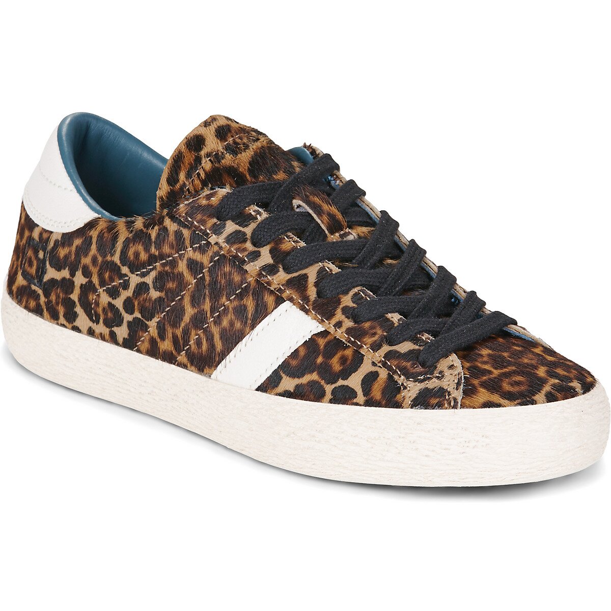 D.A.T.E. Pantofi HILL LOW ANIMALIER LEOPARD