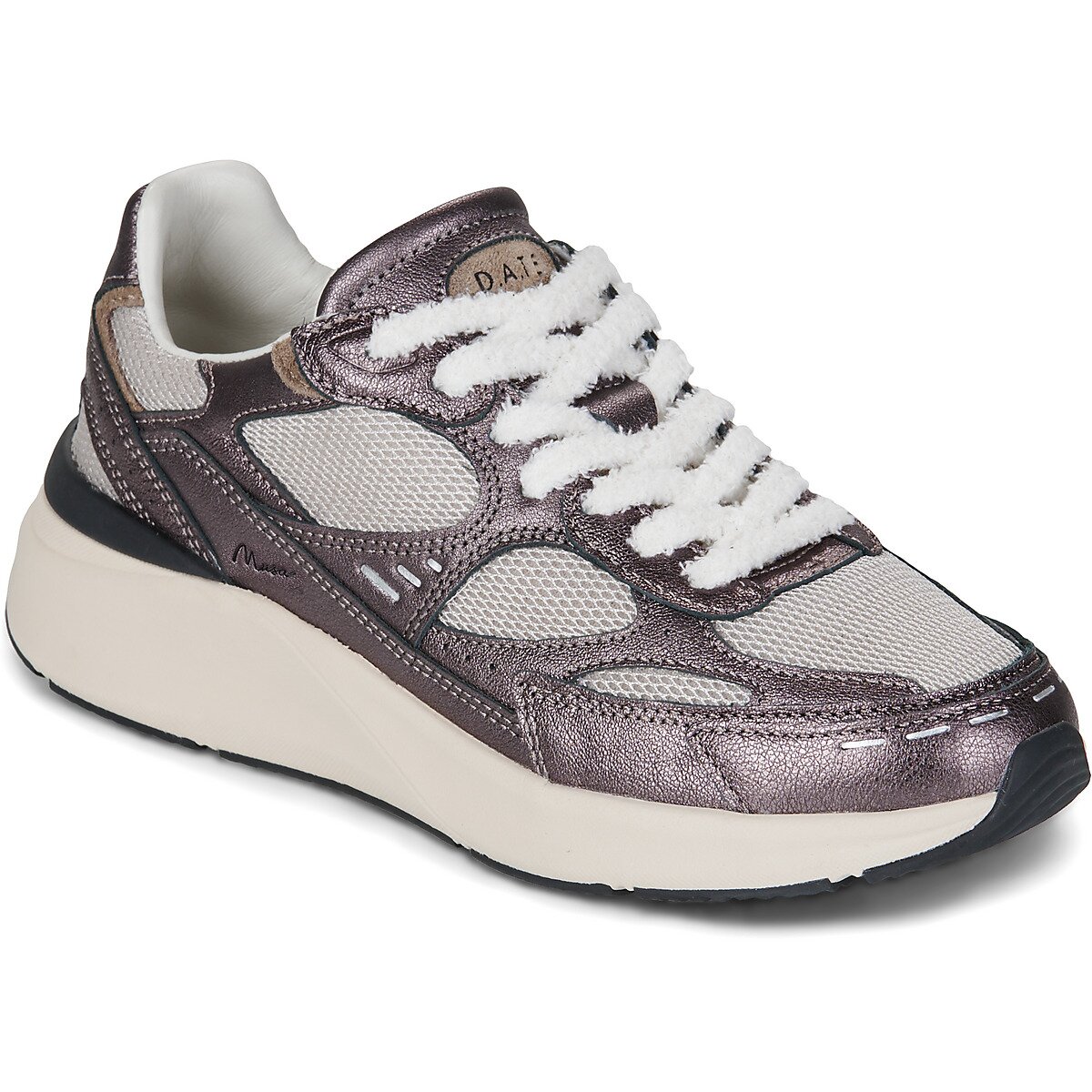 D.A.T.E. Pantofi MUSA LAMINATED TAUPE