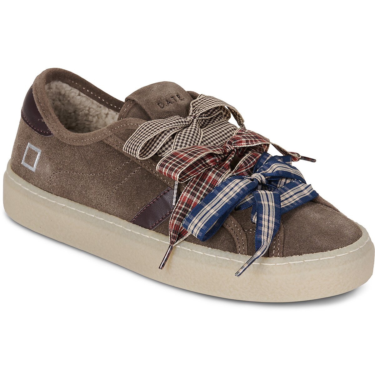 D.A.T.E. Pantofi TENDER SUEDE TAUPE