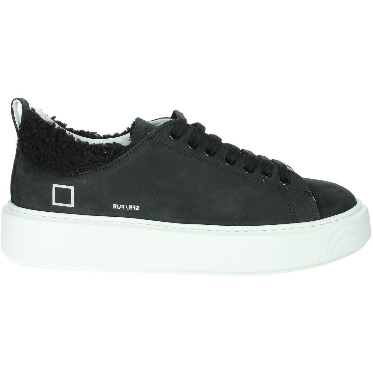 D.A.T.E. Pantofi W391-SF-TN-BK