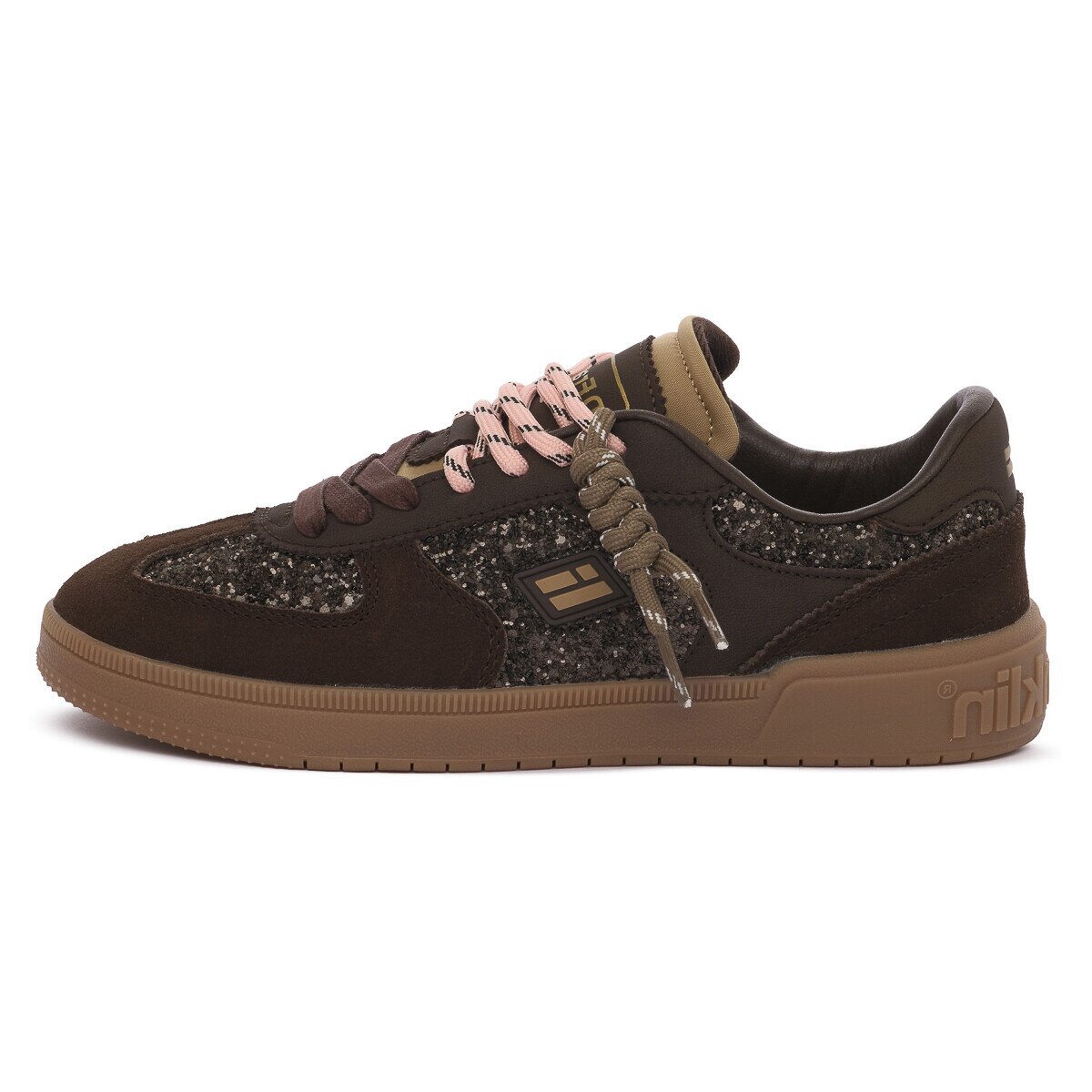 D.Franklin Pantofi REBEL LAB GLITTER BROWN