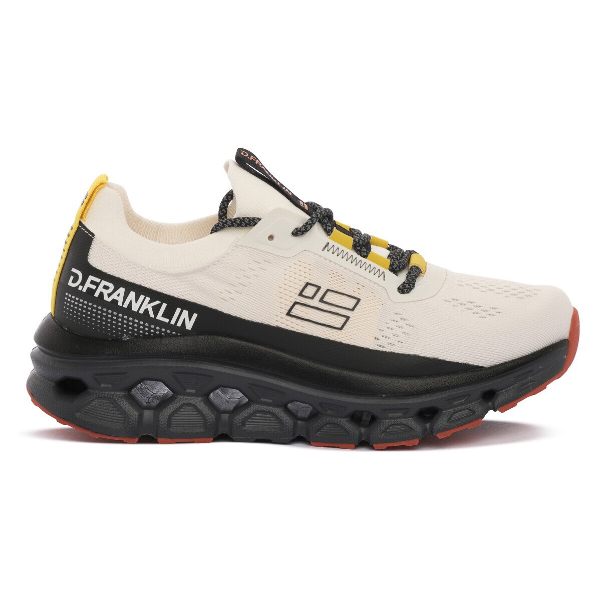D.Franklin Pantofi WHITE BLK