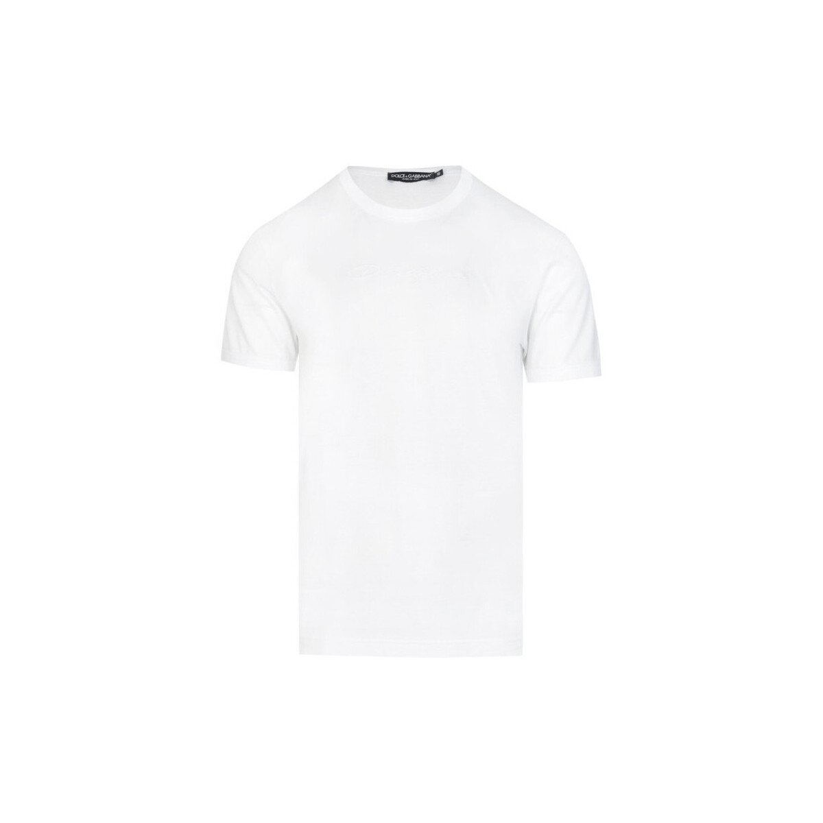 D&G Îmbracaminte G8JX7Z G7WRN W0800 T-SHIRT WHITE
