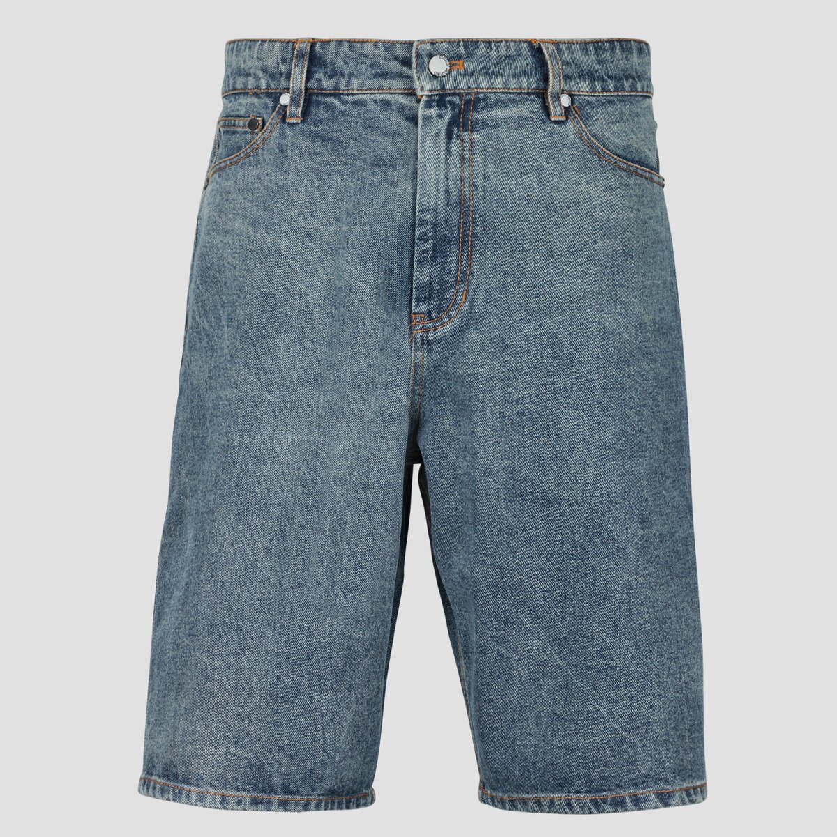 Daily Paper Îmbracaminte COMPACT SHIELD EMBROIDERY DENIM SHORTS