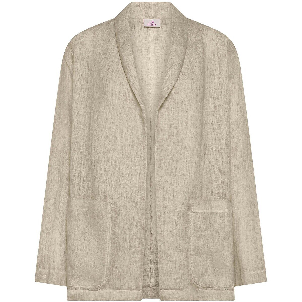 Deha Îmbracaminte Fade Effect Linen Blazer