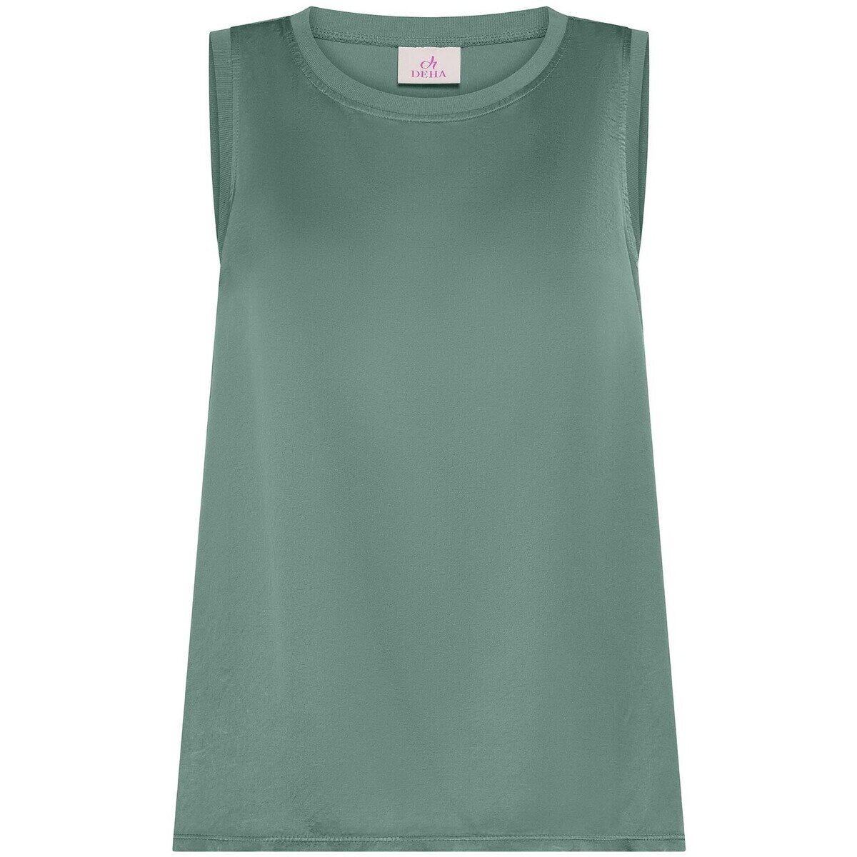 Deha Îmbracaminte Flared Satin Front Top
