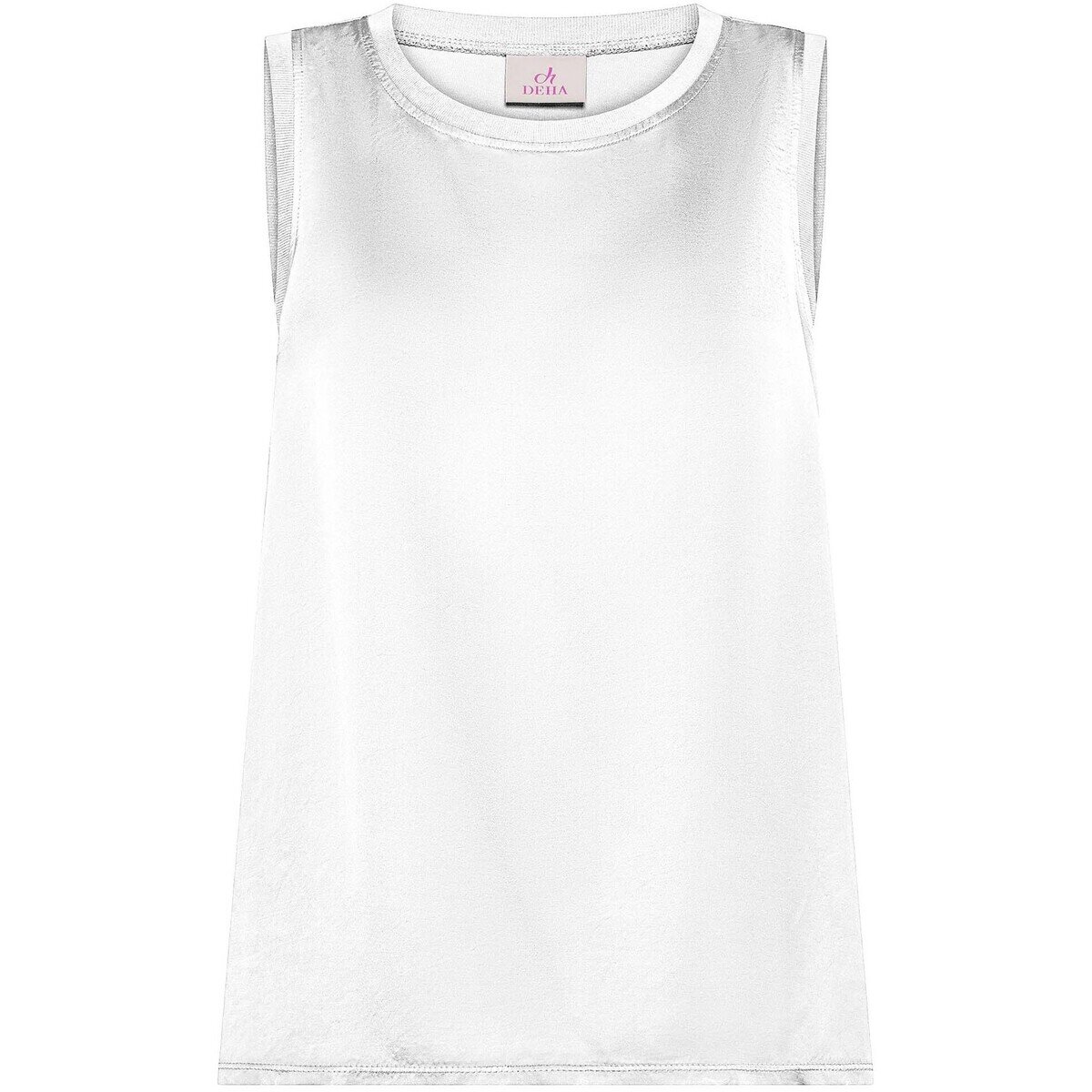 Deha Îmbracaminte Flared Satin Front Top