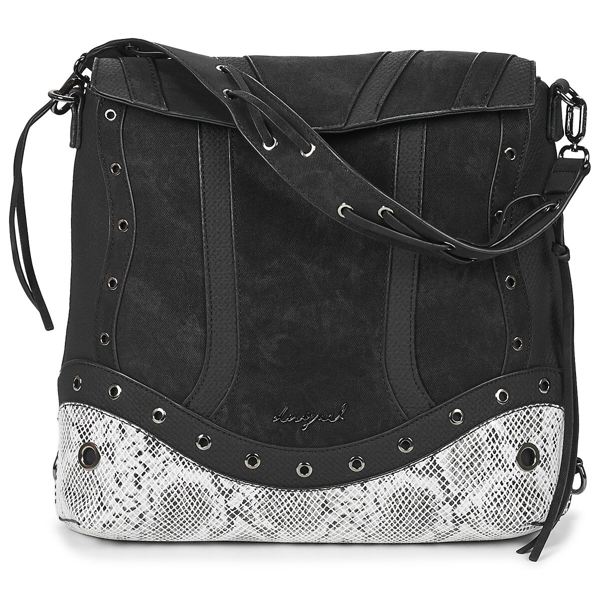 Desigual Genti BACKPACK SNAKE PATCH JERSEY 2.0 MINI
