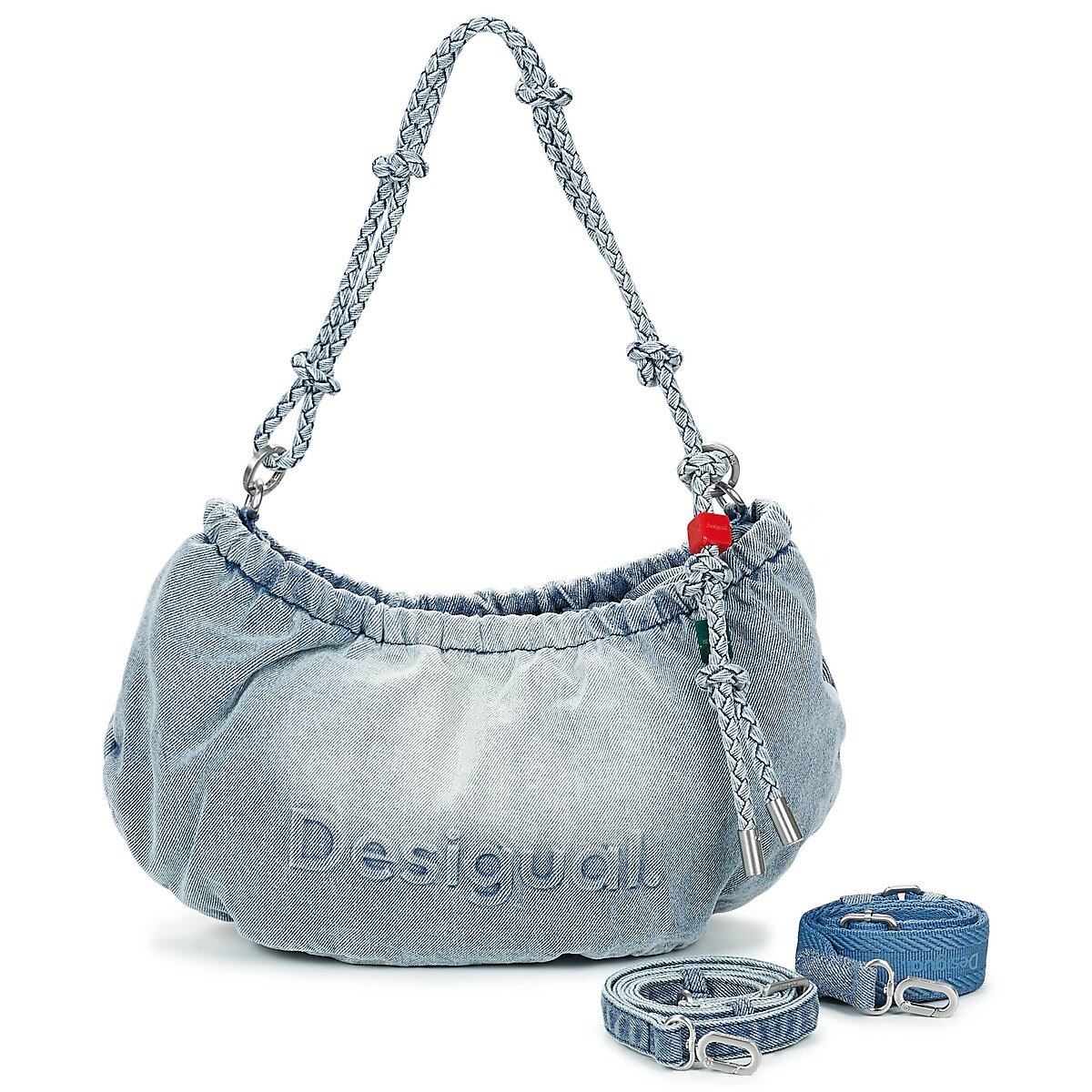Desigual Genti BAG HALF LOGO DENIM WAVERLY