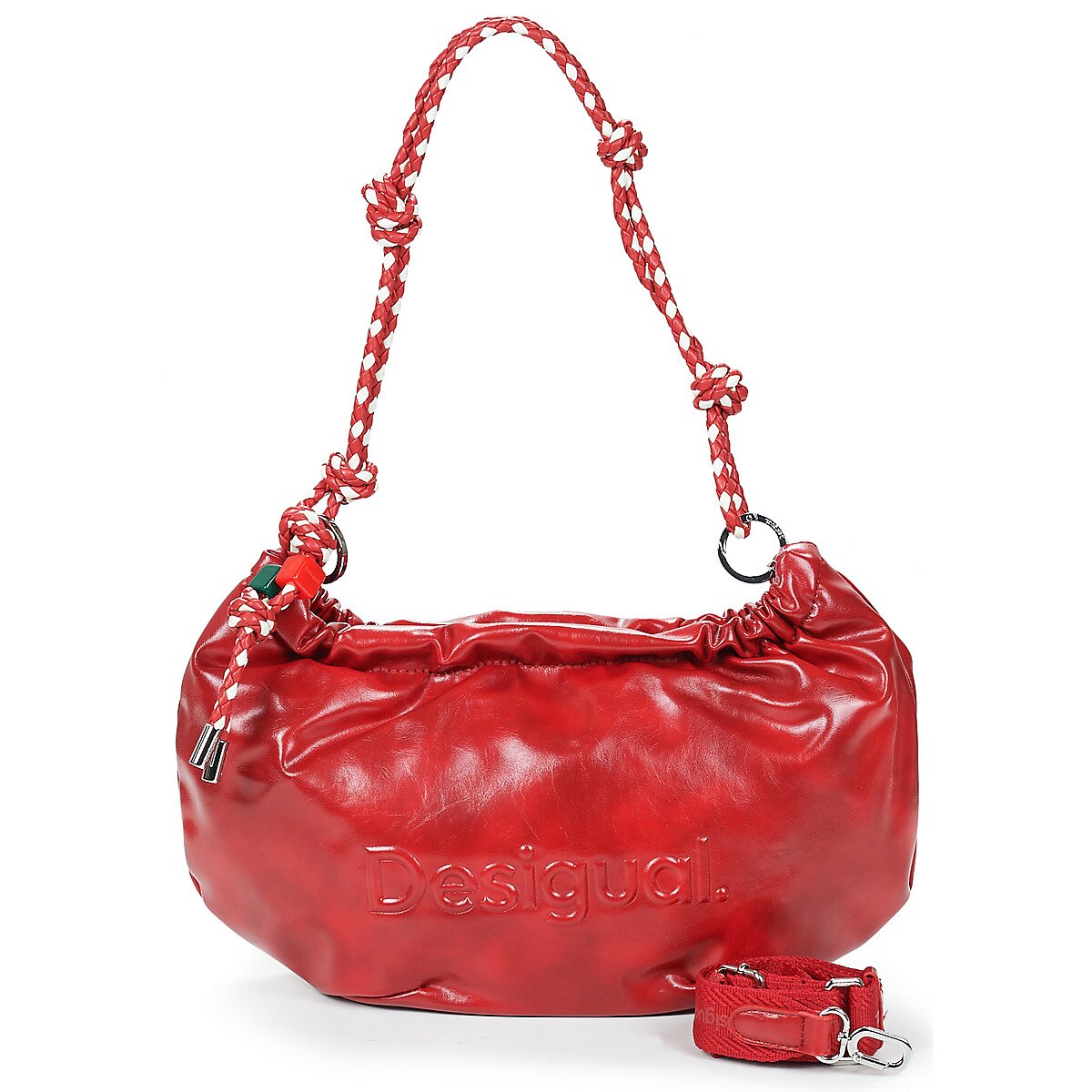 Desigual Genti BAG HALF LOGO RED