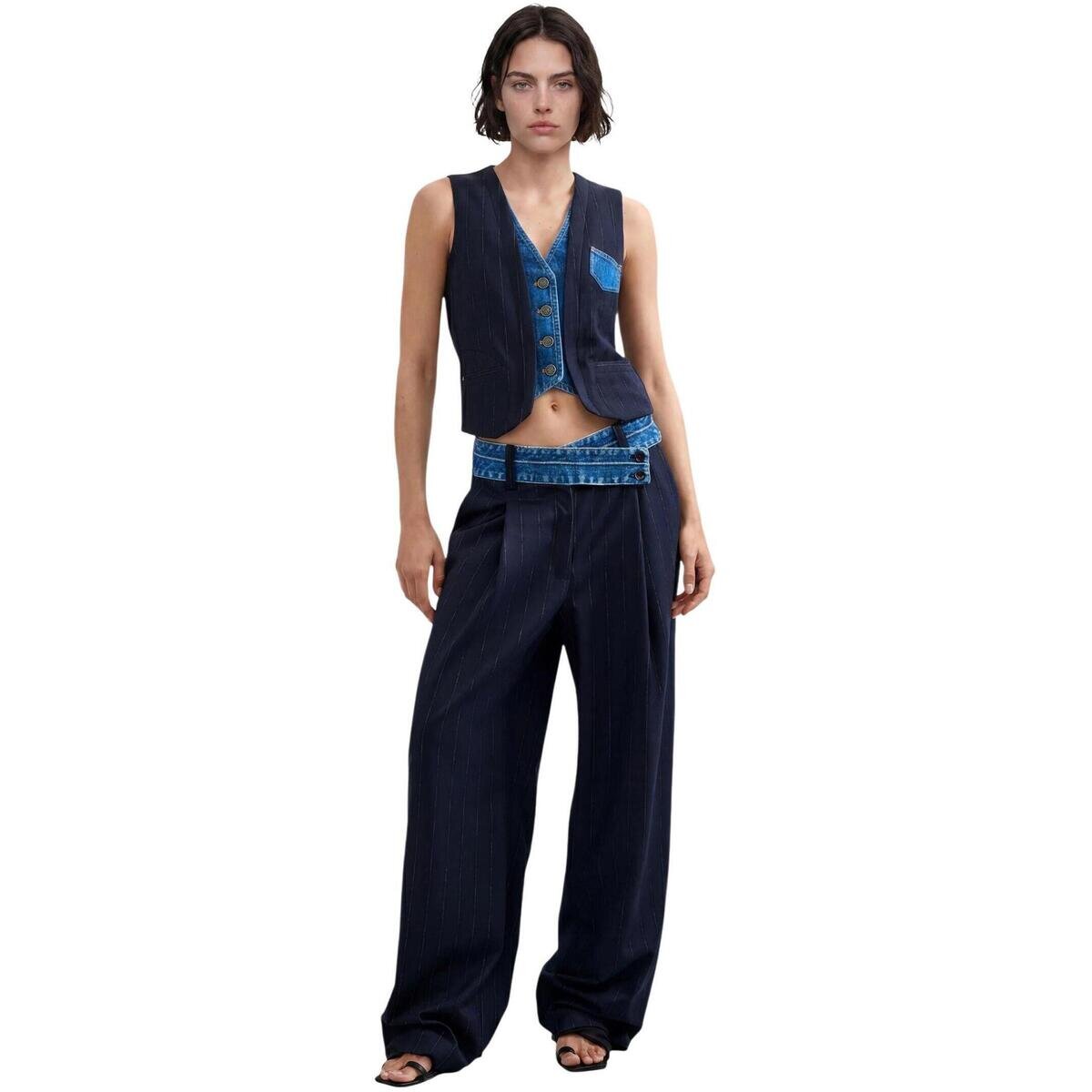Desigual Îmbracaminte CHALECO_DIPLO_DOBLE 26WWEW15
