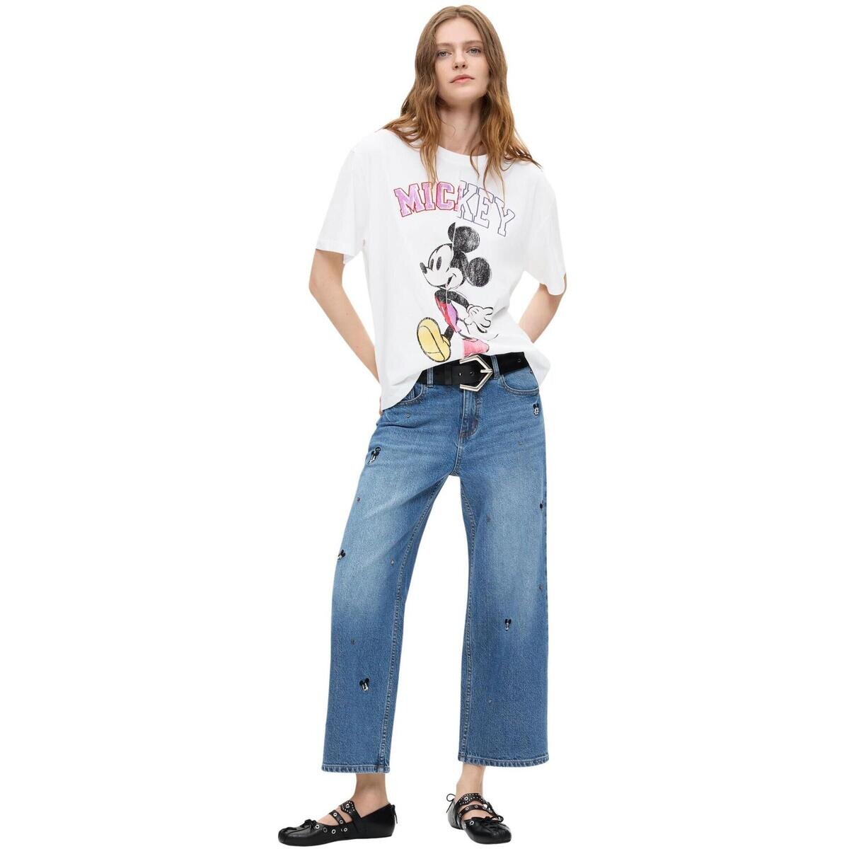 Desigual Îmbracaminte DENIM_MICKEYM 26WWDD09