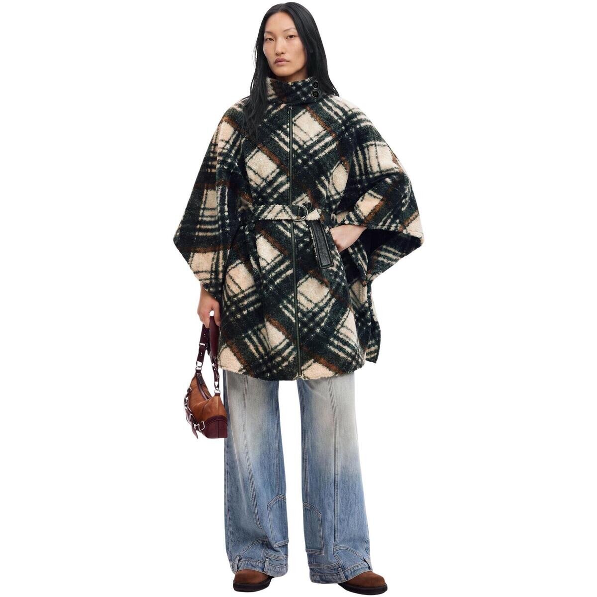 Desigual Îmbracaminte PONCHO ALDAMA BELT 26WAIA15